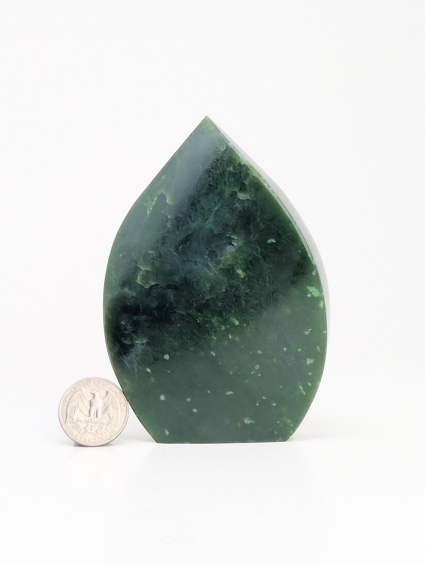 British Columbia Nephrite - Flame - A Grade - 1pc - 455g