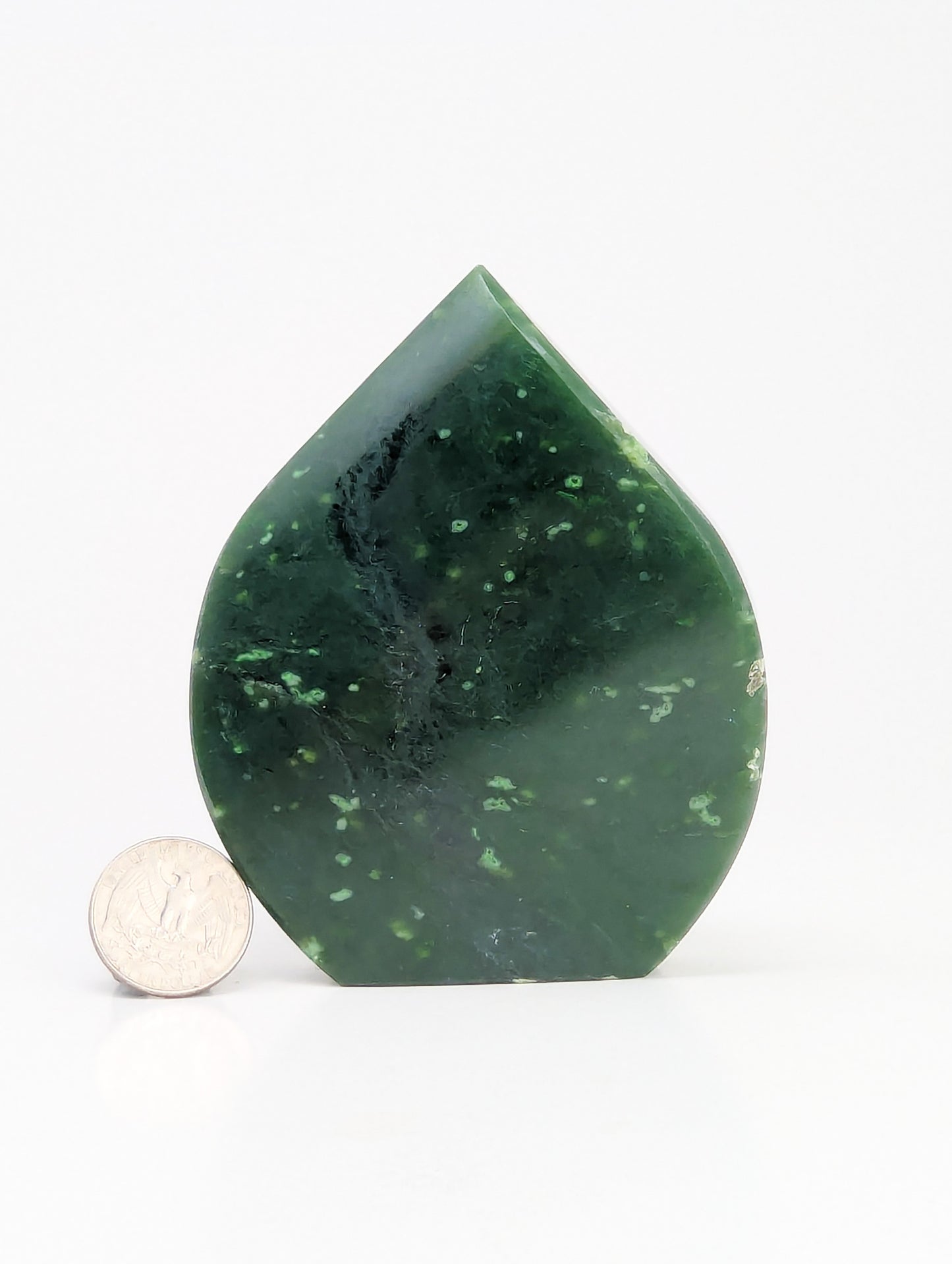 British Columbia Nephrite - Flame - A Grade - 1pc - 475g