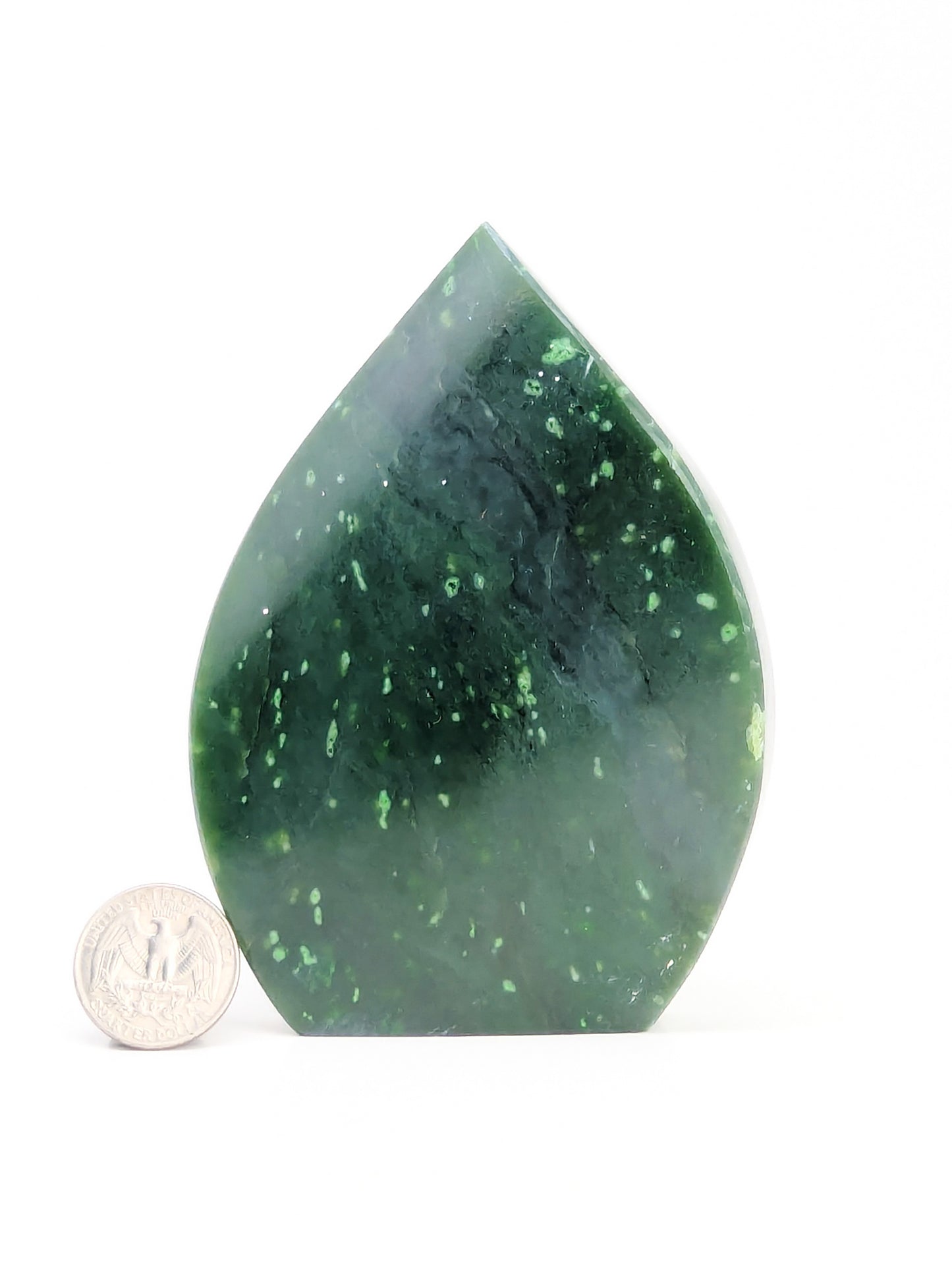 British Columbia Nephrite - Flame - A Grade - 1pc - 492g