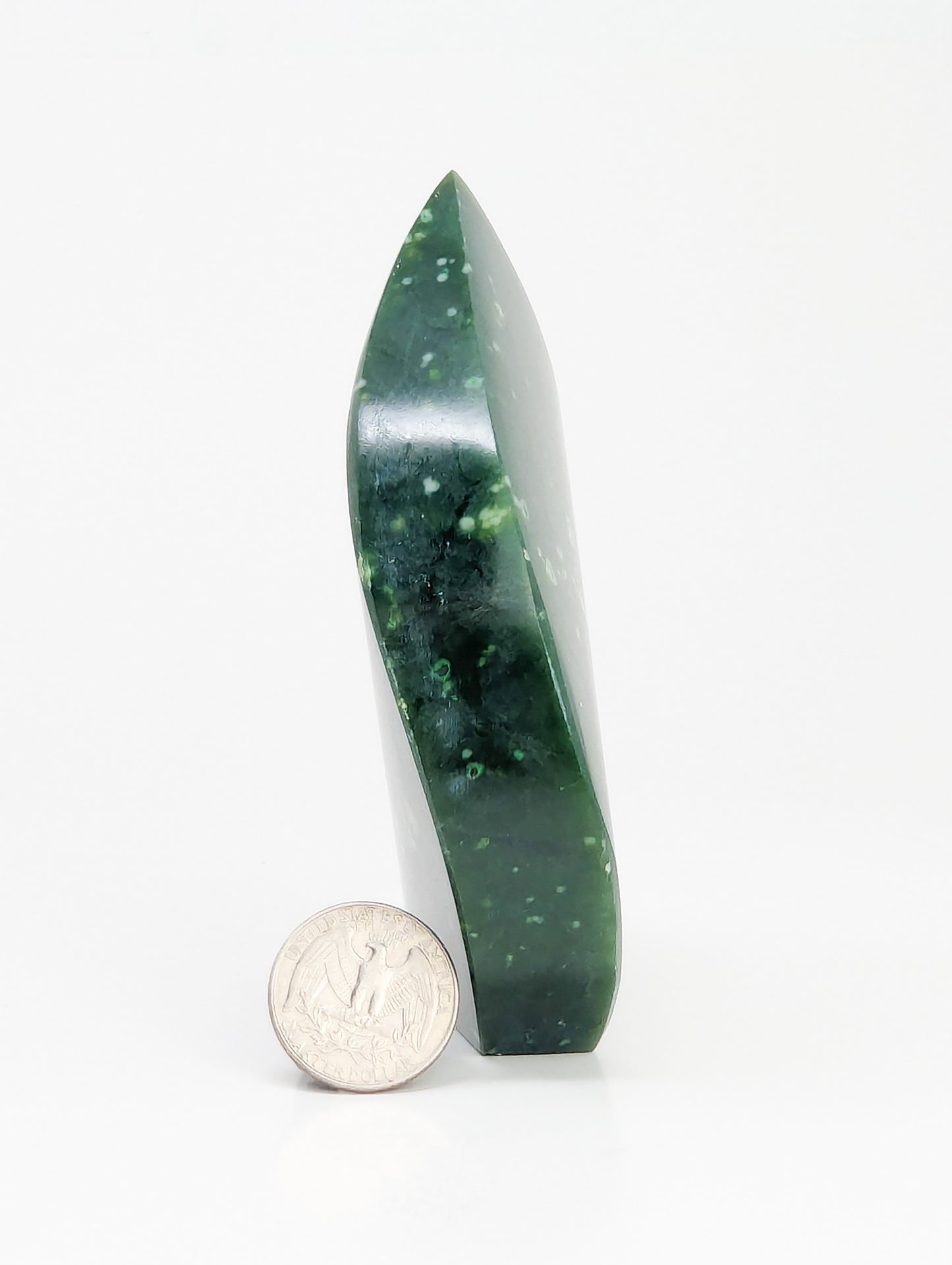 British Columbia Nephrite - Flame - A Grade - 1pc - 537g