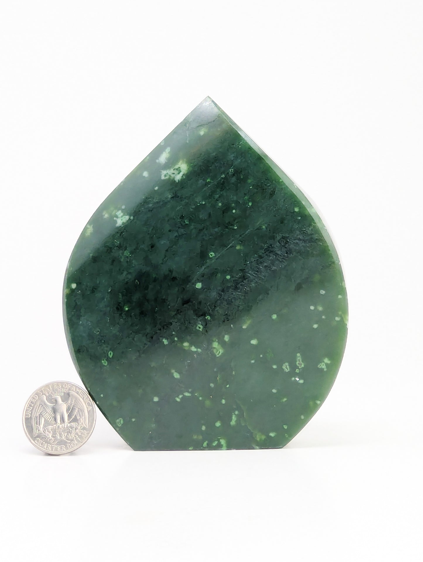 British Columbia Nephrite - Flame - A Grade - 1pc - 618g