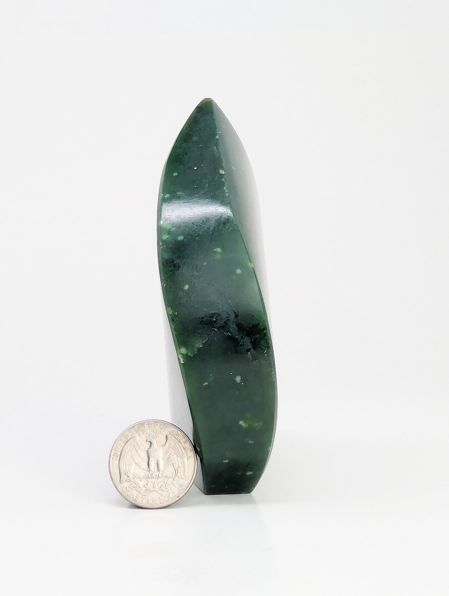 British Columbia Nephrite - Flame - A Grade - 1pc - 618g