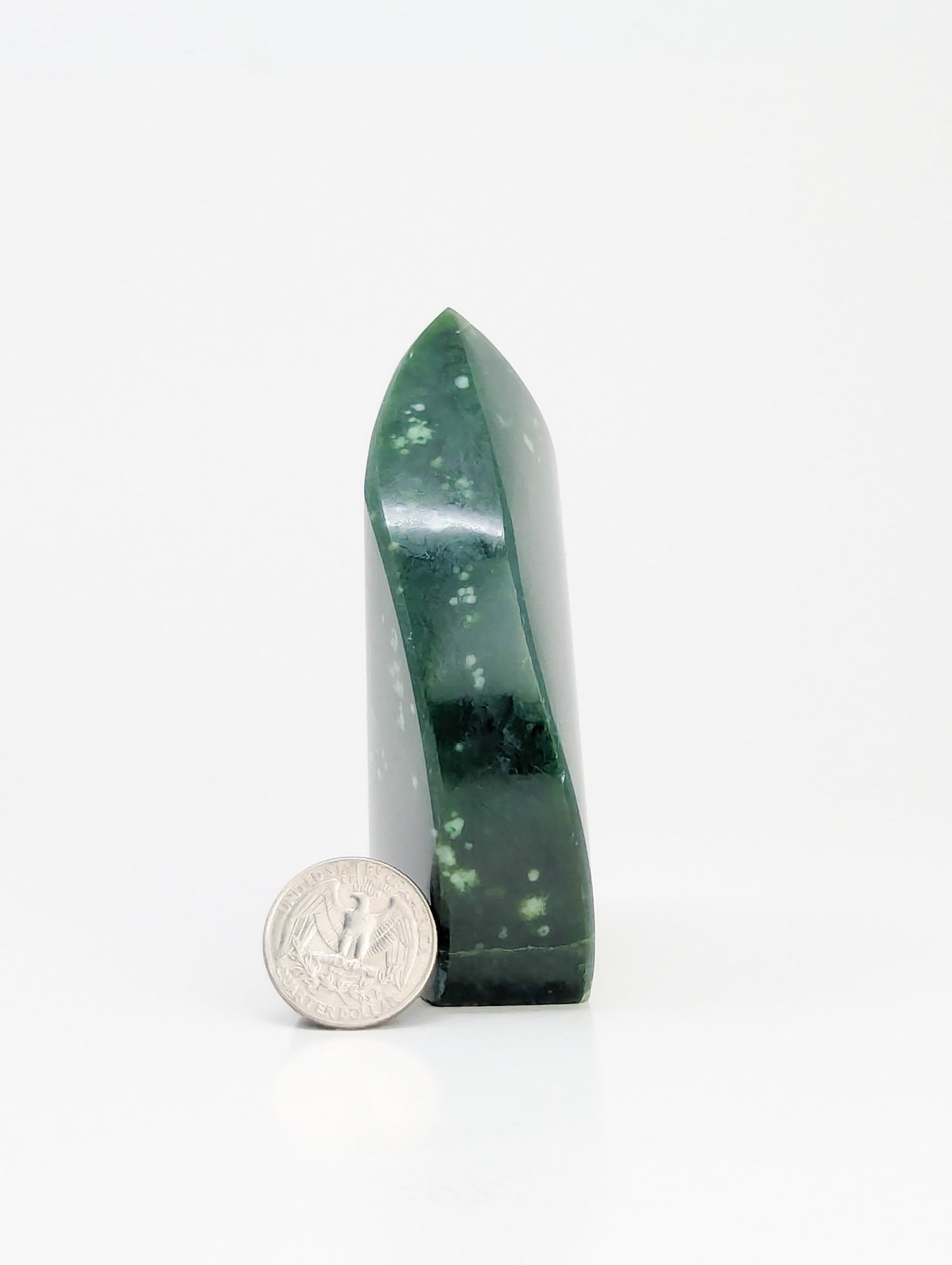 British Columbia Nephrite - Flame - B+ Grade - 1pc - 417g