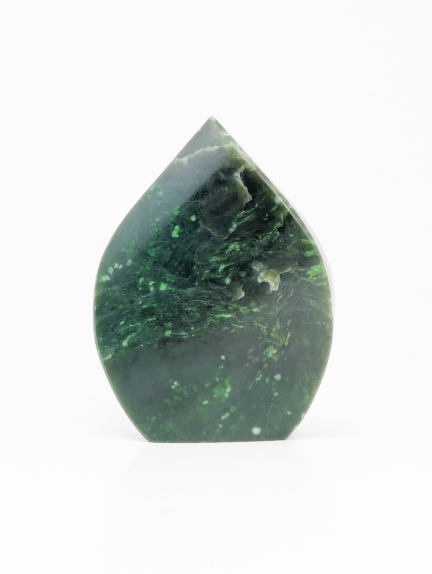 British Columbia Nephrite - Flame - B+ Grade - 1pc - 483g