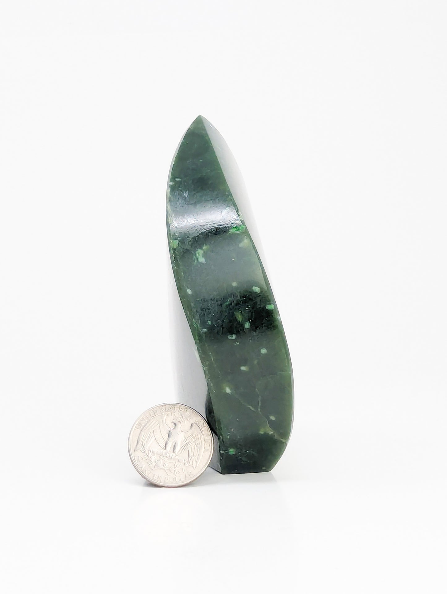 British Columbia Nephrite - Flame - B+ Grade - 1pc - 512g