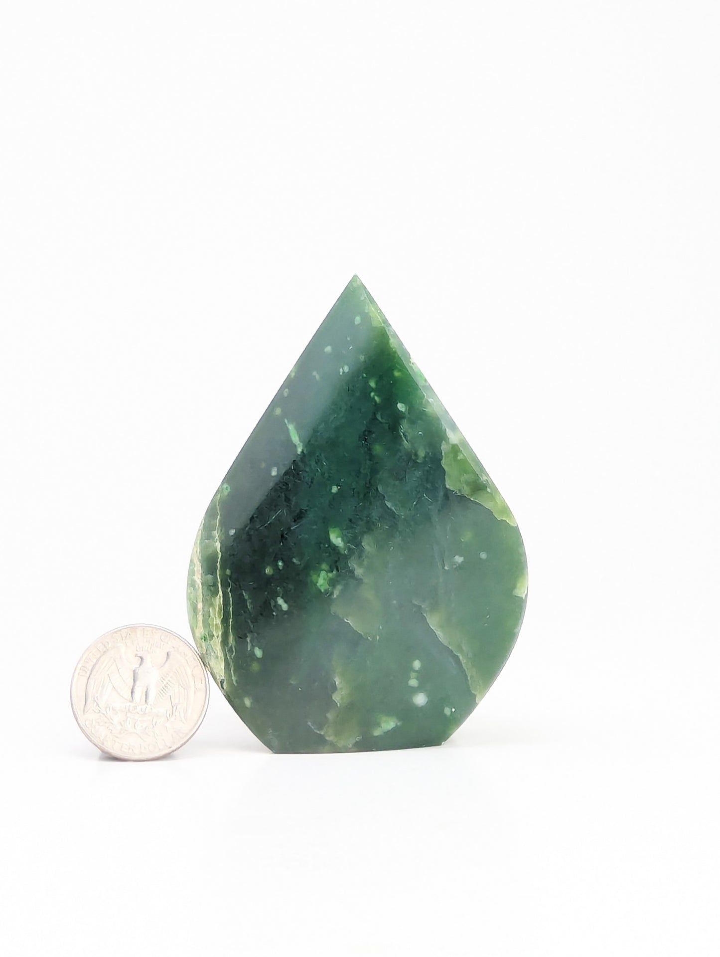 British Columbia Nephrite - Flame - B Grade - 1pc - 225g