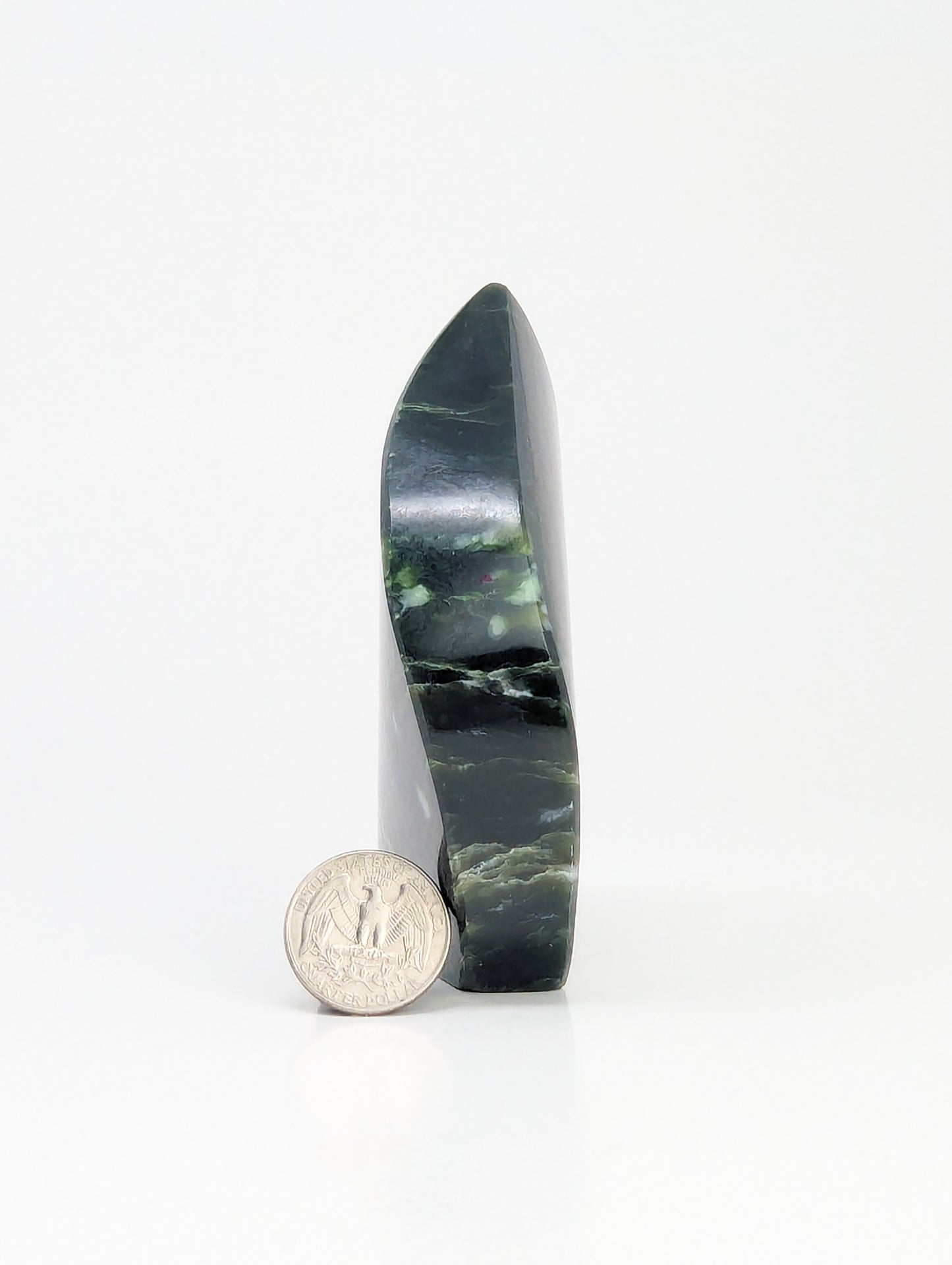 British Columbia Nephrite - Flame - B Grade - 1pc - 495g