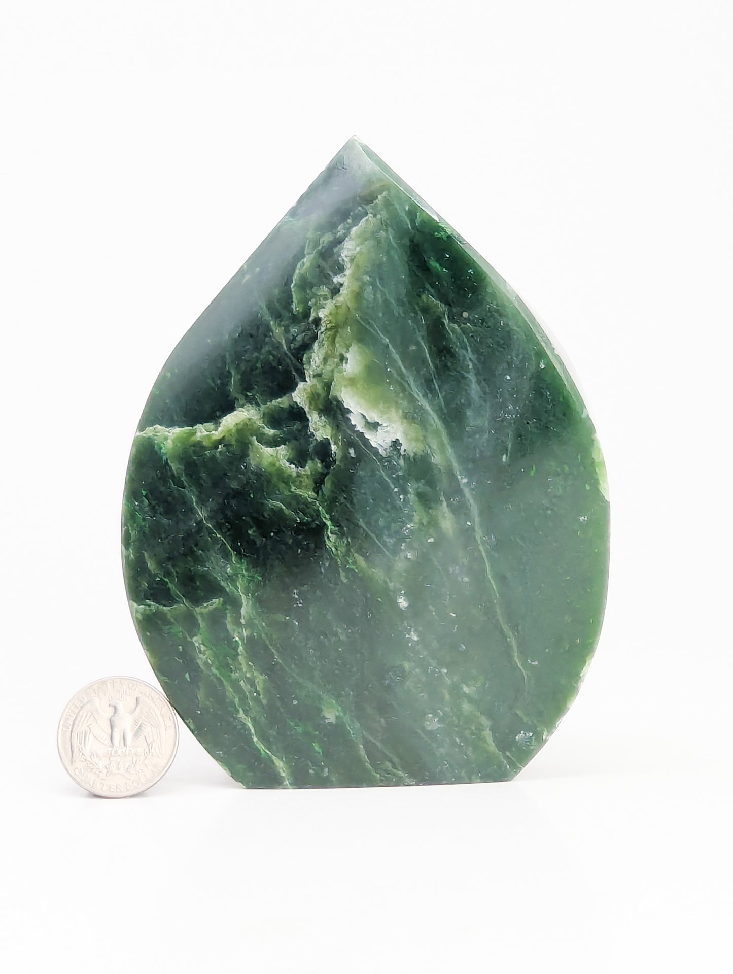 British Columbia Nephrite - Flame - B Grade - 1pc - 608g