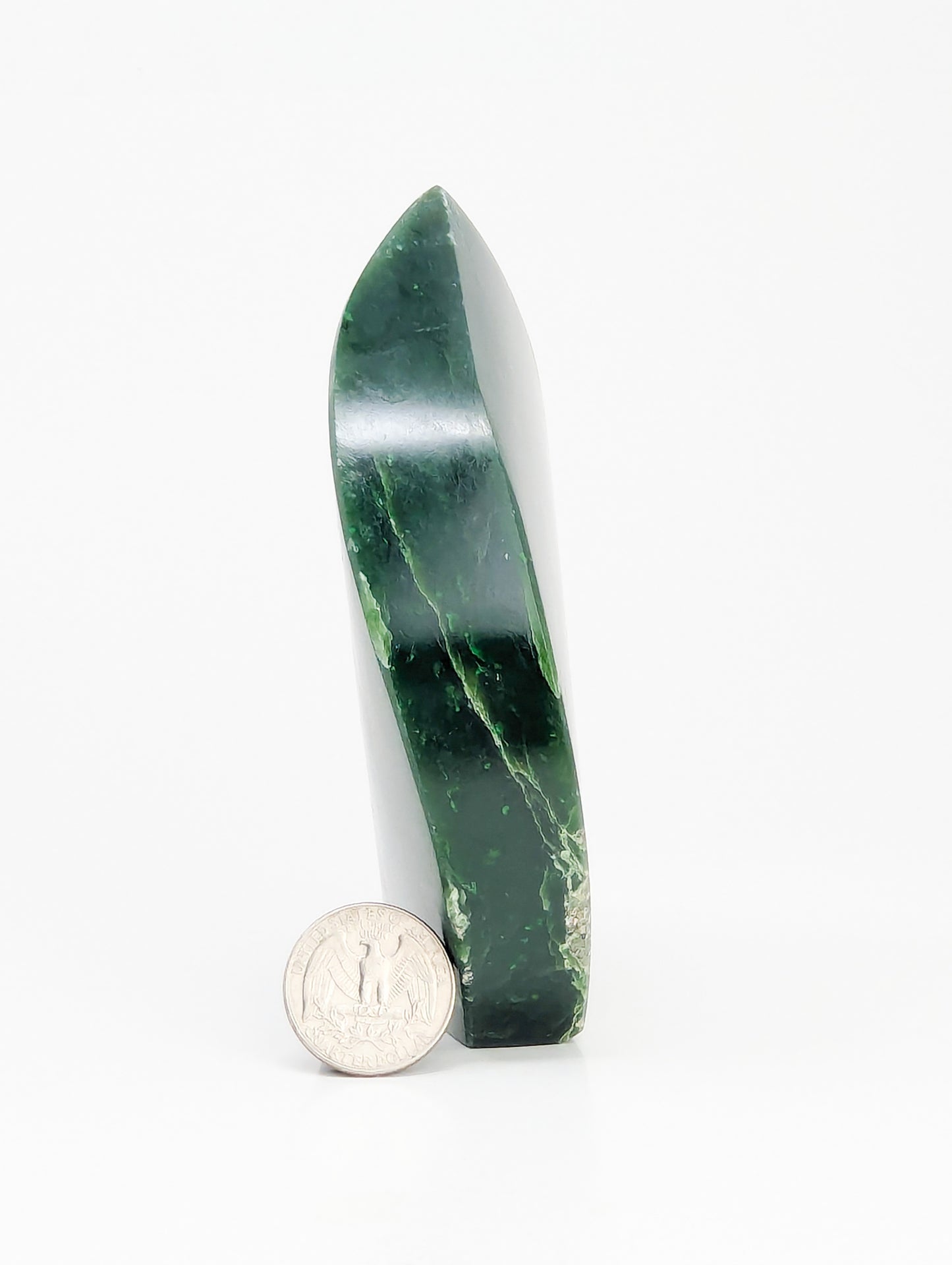 British Columbia Nephrite - Flame - B Grade - 1pc - 608g