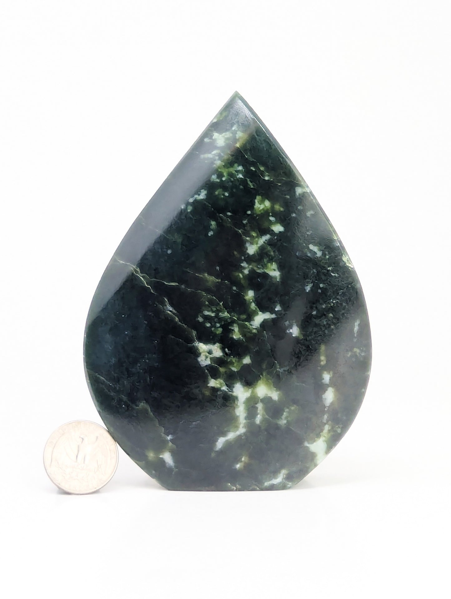 British Columbia Nephrite - Flame - B Grade - 1pc - 646g