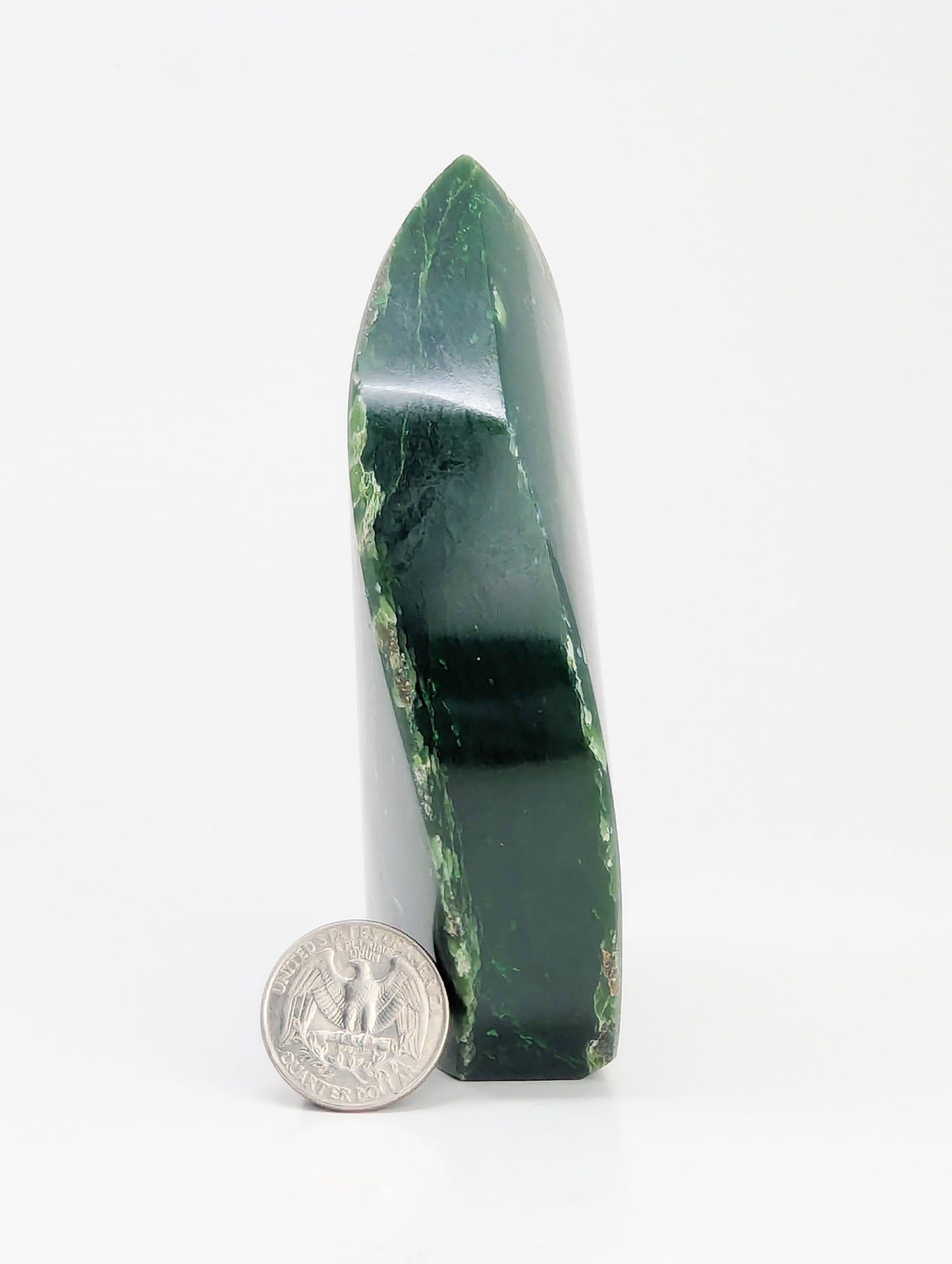 British Columbia Nephrite - Flame - B Grade - 1pc - 693g