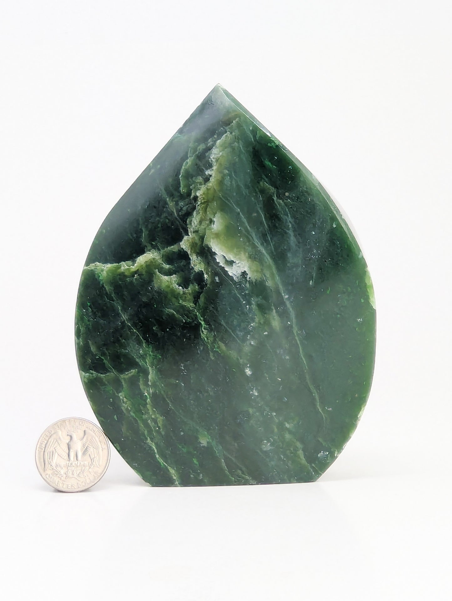British Columbia Nephrite - Flame - B Grade - 1pc - 756g