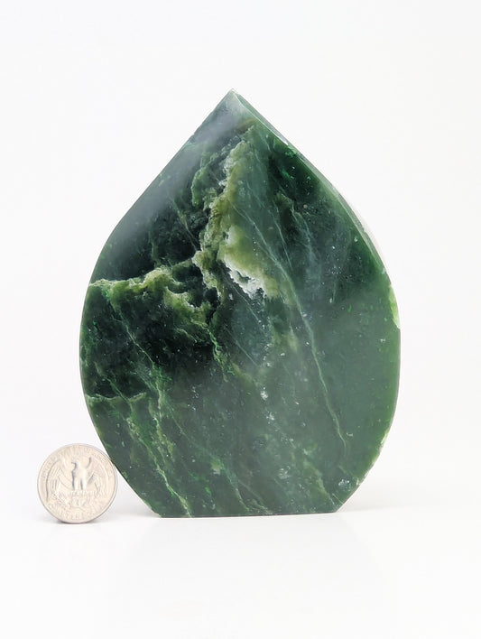 British Columbia Nephrite - Flame - B Grade - 1pc - 756g