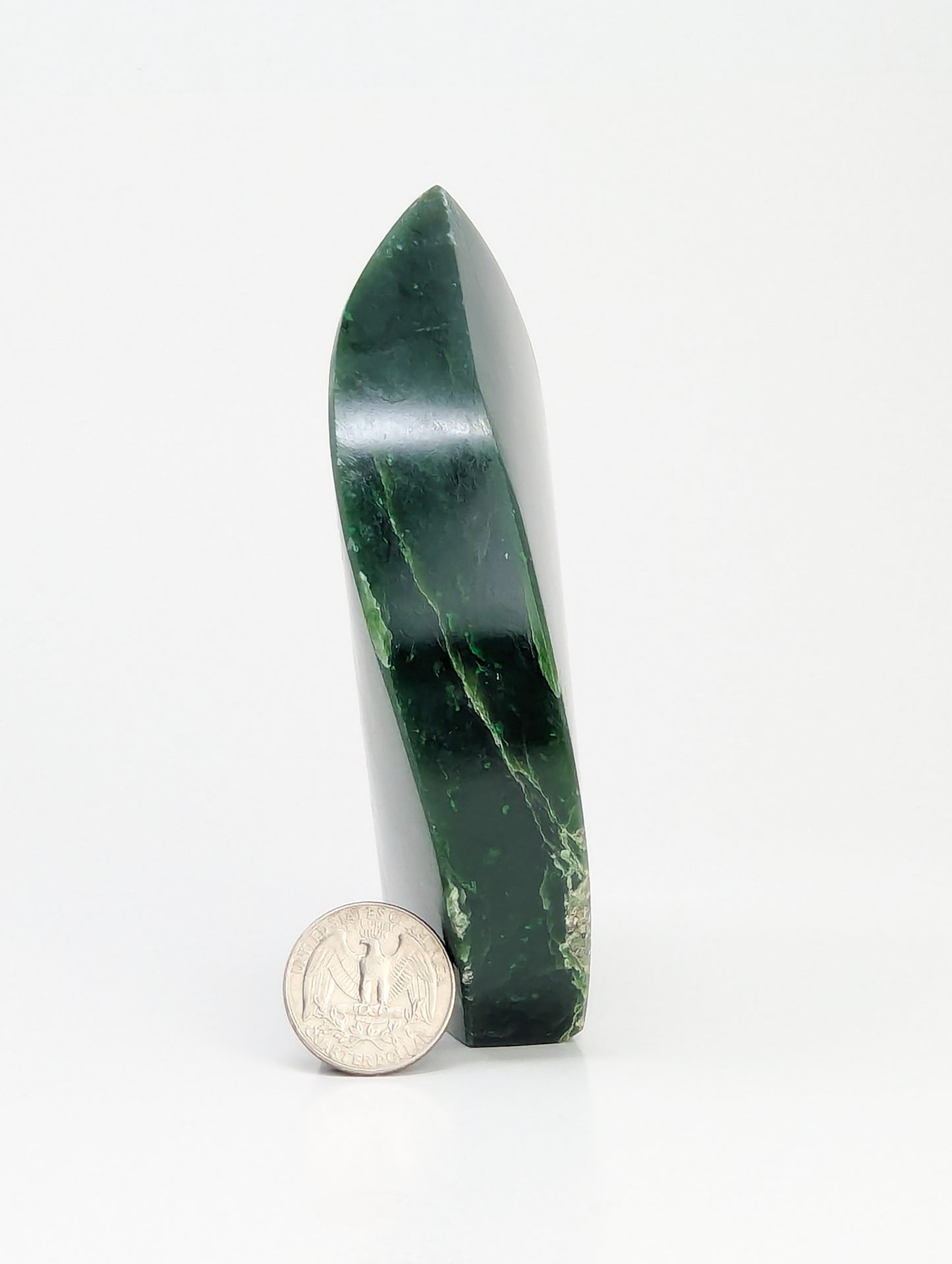 British Columbia Nephrite - Flame - B Grade - 1pc - 756g