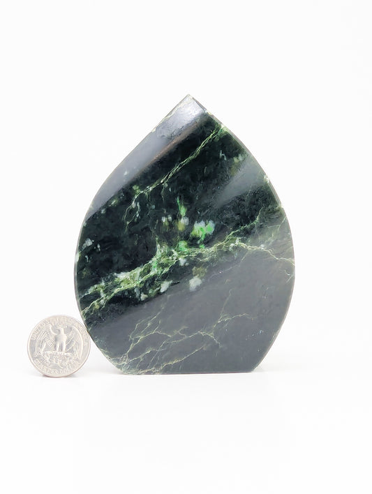 British Columbia Nephrite - Flame - C Grade - 1pc - 590g