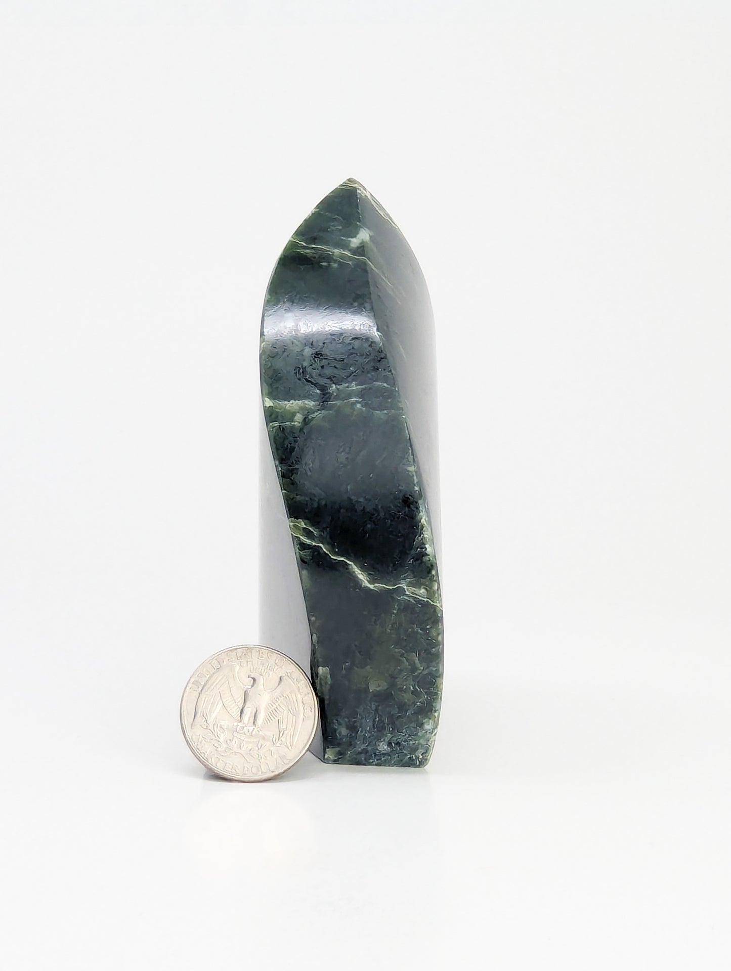 British Columbia Nephrite - Flame - C Grade - 1pc - 590g