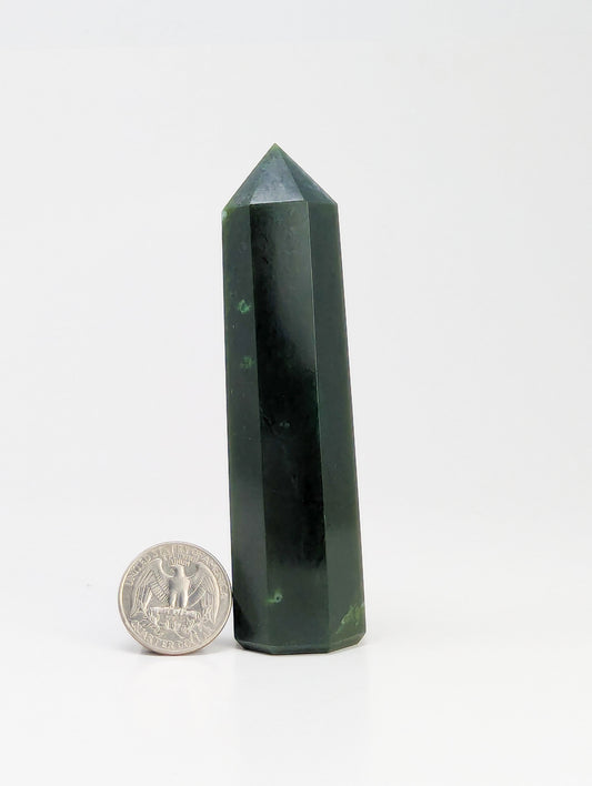 British Columbia Nephrite - Tower - B+ Grade - 1pc - 168g