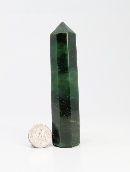 British Columbia Nephrite - Tower - B+ Grade - 1pc - 224g