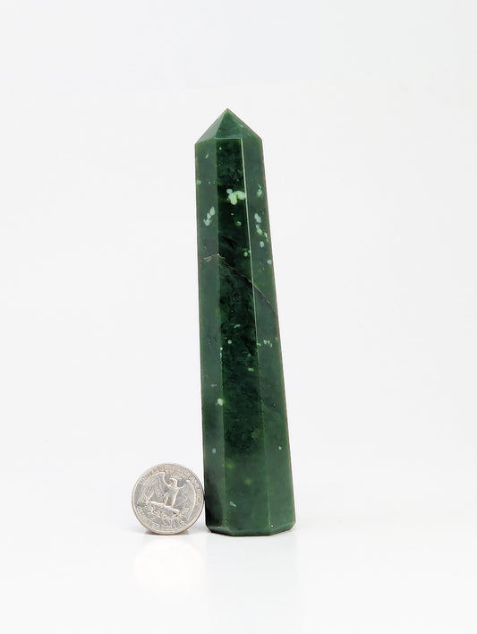 British Columbia Nephrite - Tower - B+ Grade - 1pc - 234g