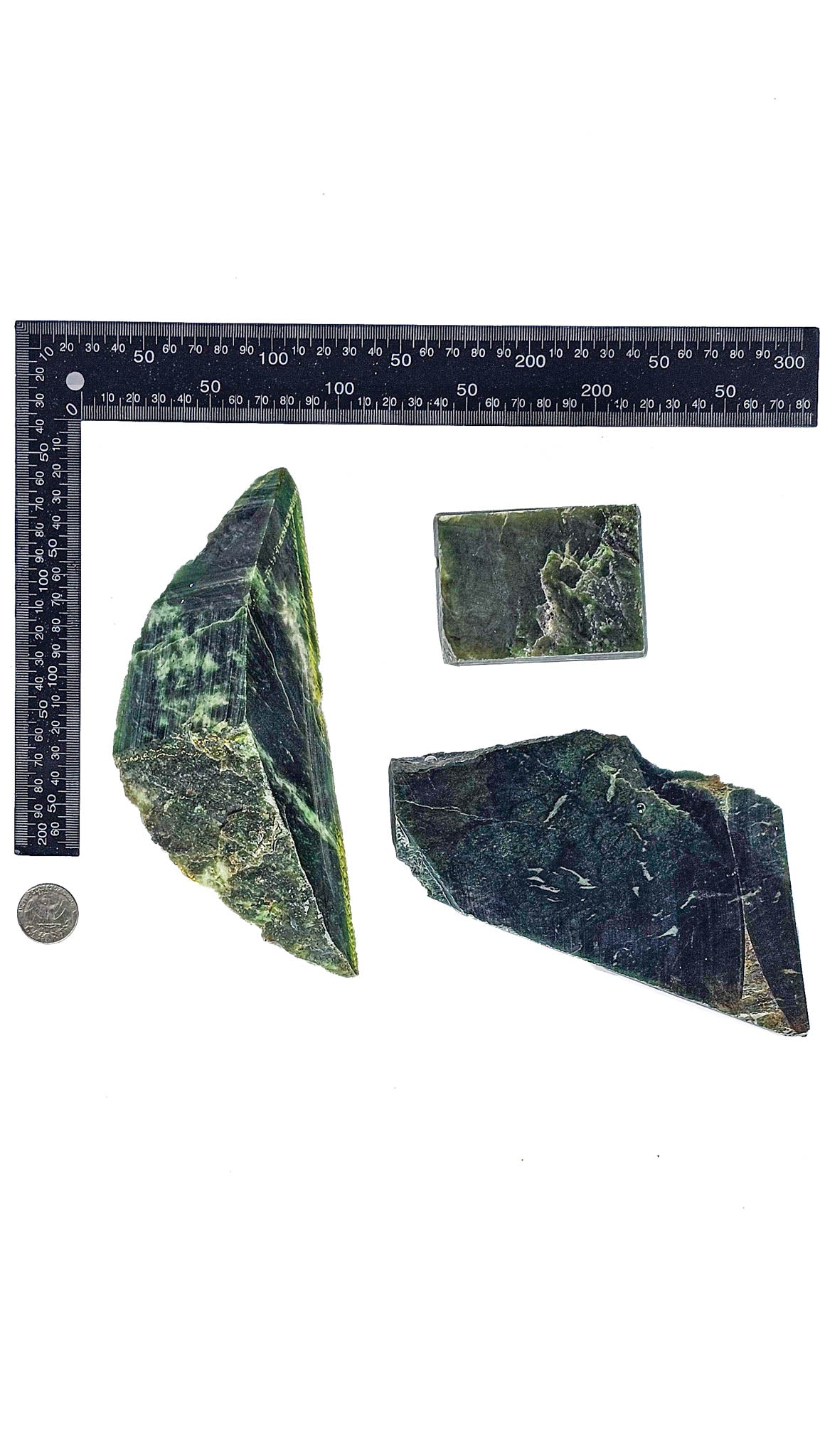 1.840kg - A Grade - Nephrite Rough Combo