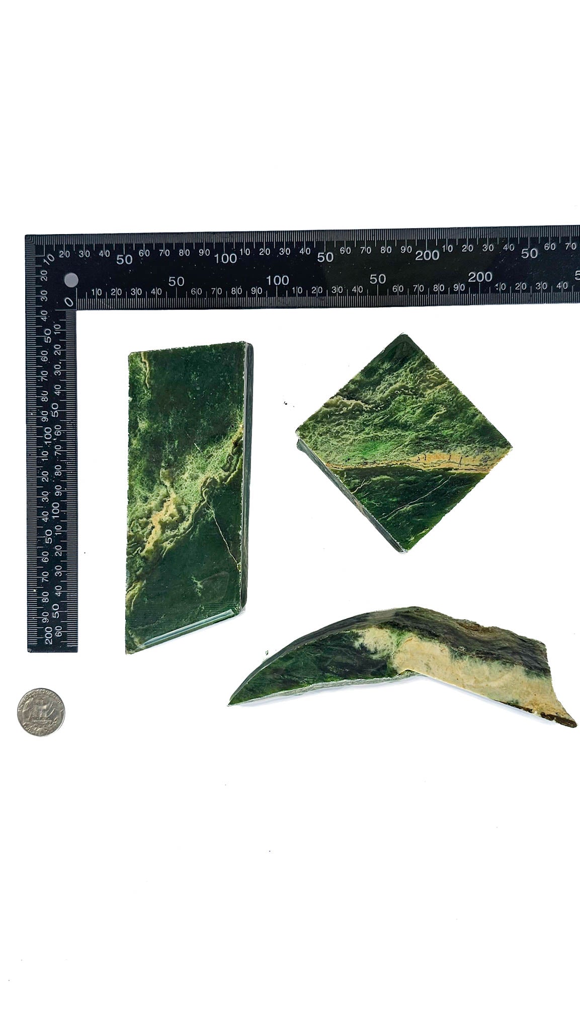 2.042kg - A Grade - Nephrite Rough Combo