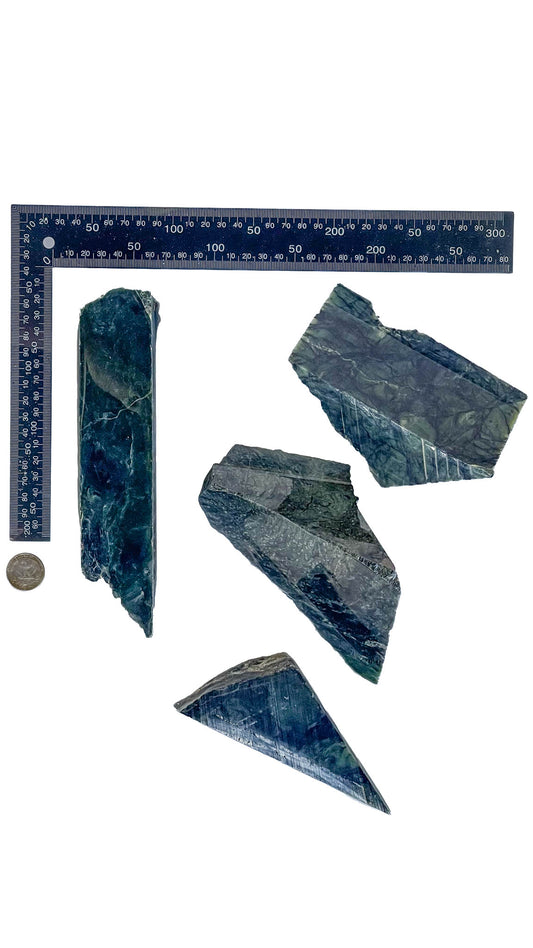 2.246kg - C Grade - Nephrite Rough Combo