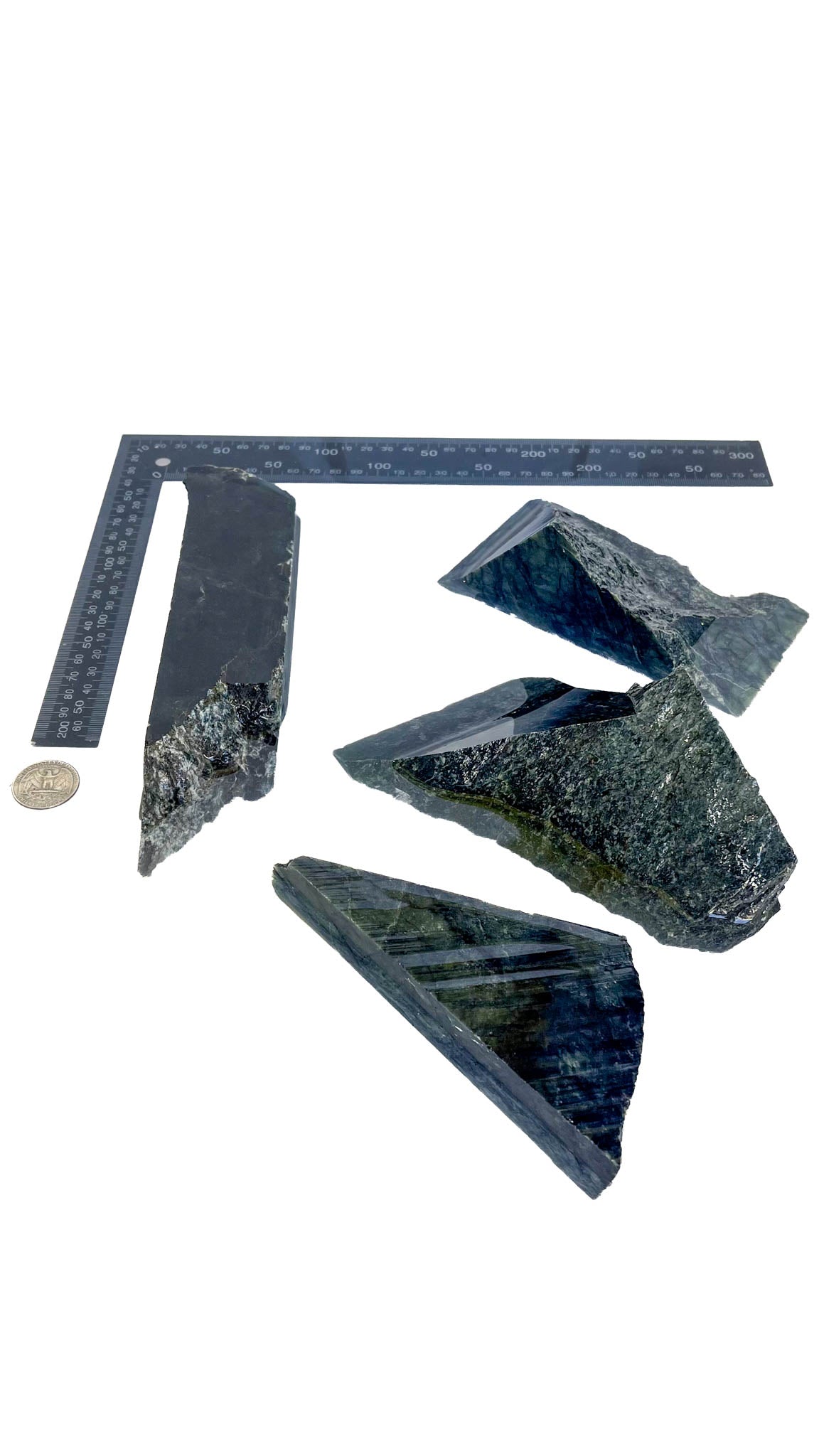 2.246kg - C Grade - Nephrite Rough Combo