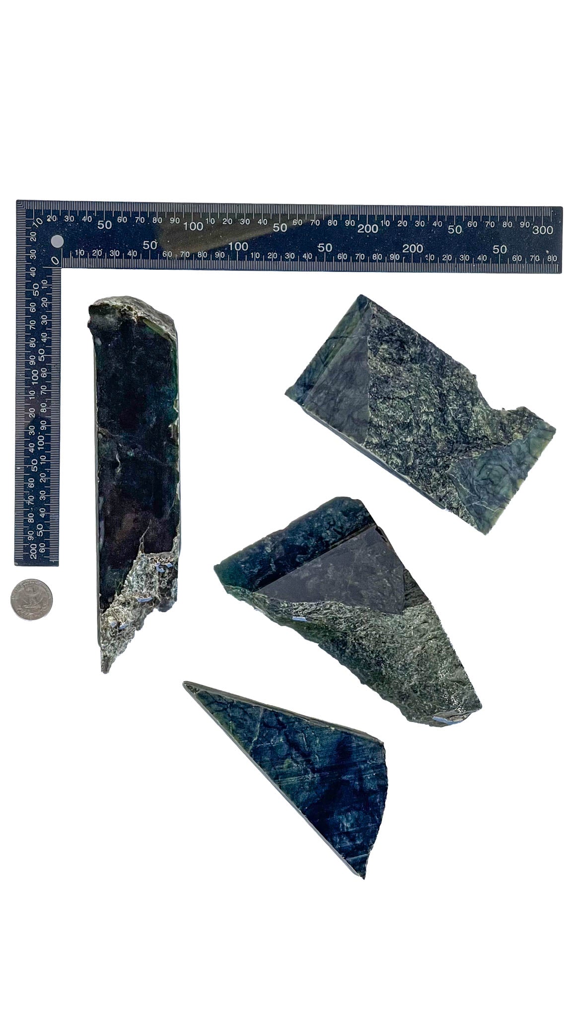 2.246kg - C Grade - Nephrite Rough Combo