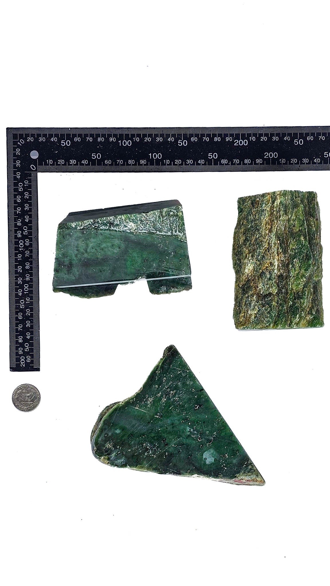 2.306kg - A Grade - Nephrite Rough Combo