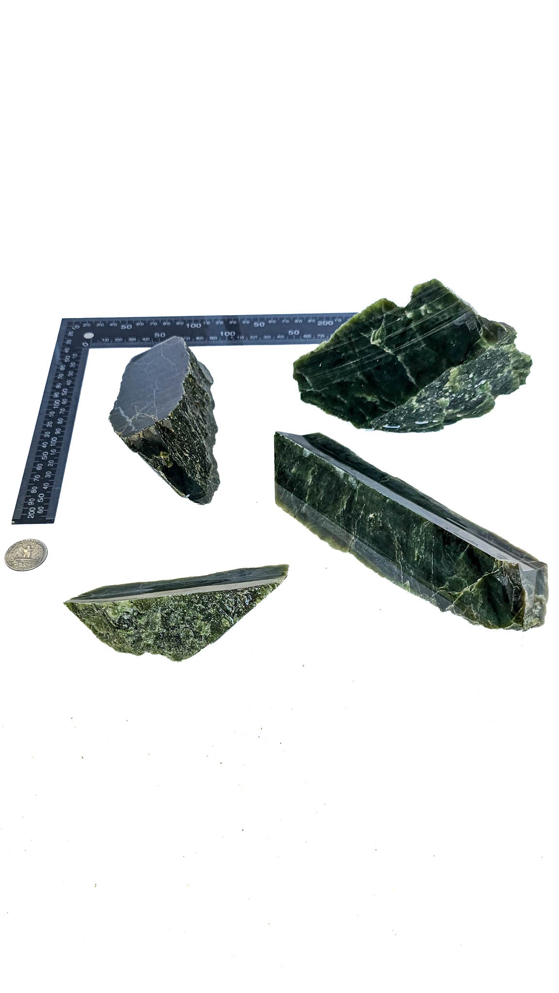 2.464kg - B Grade - Nephrite Rough Combo