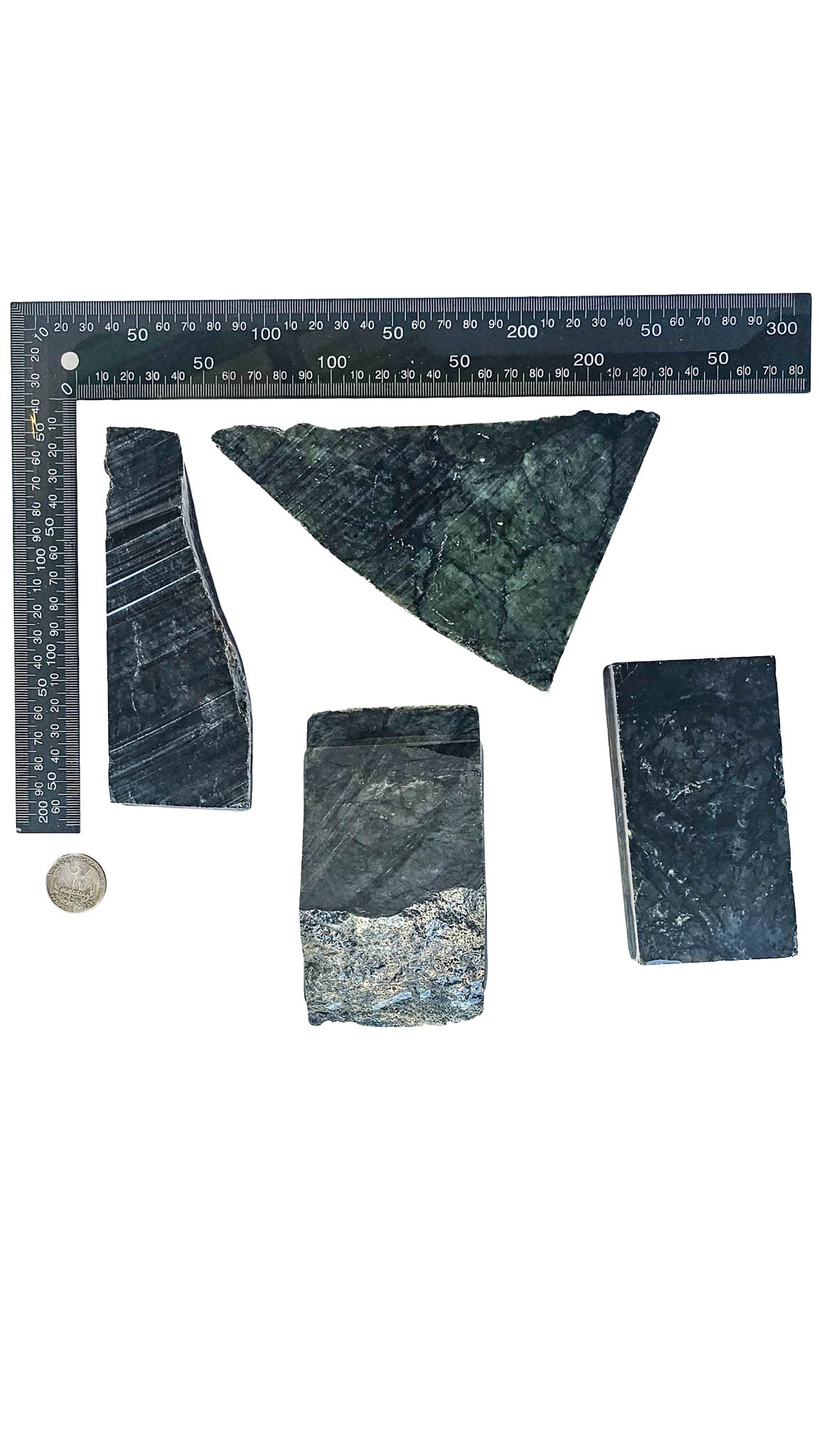 2.657kg - C grade - Nephrite Chunk Combo