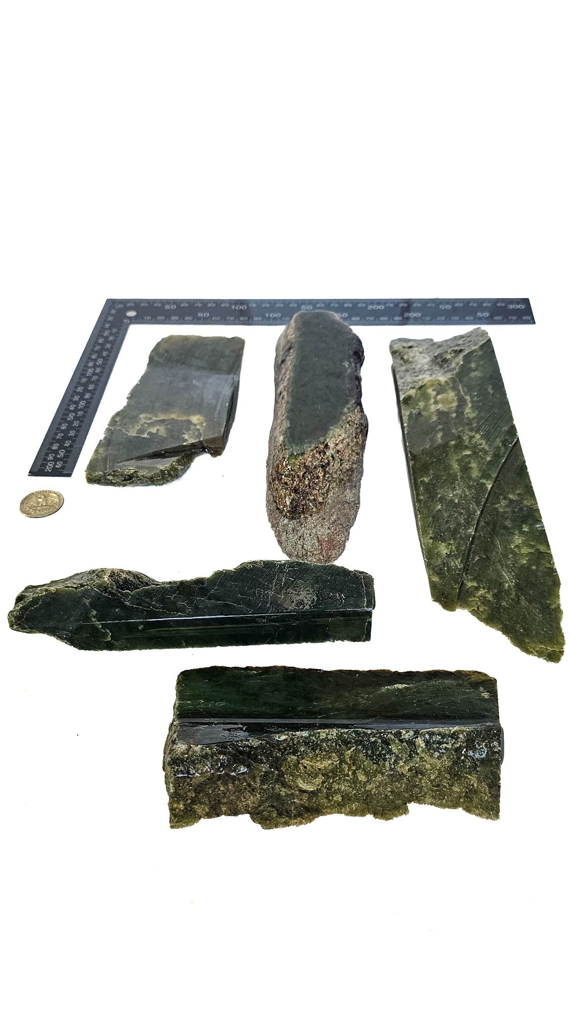 2.660kg - B Grade - Nephrite Rough Combo