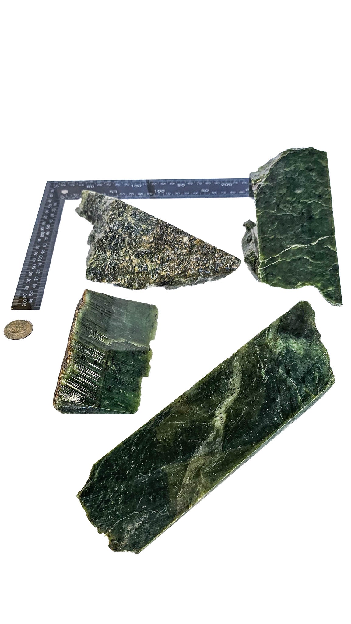 2.661kg - C Grade - Nephrite Rough Combo
