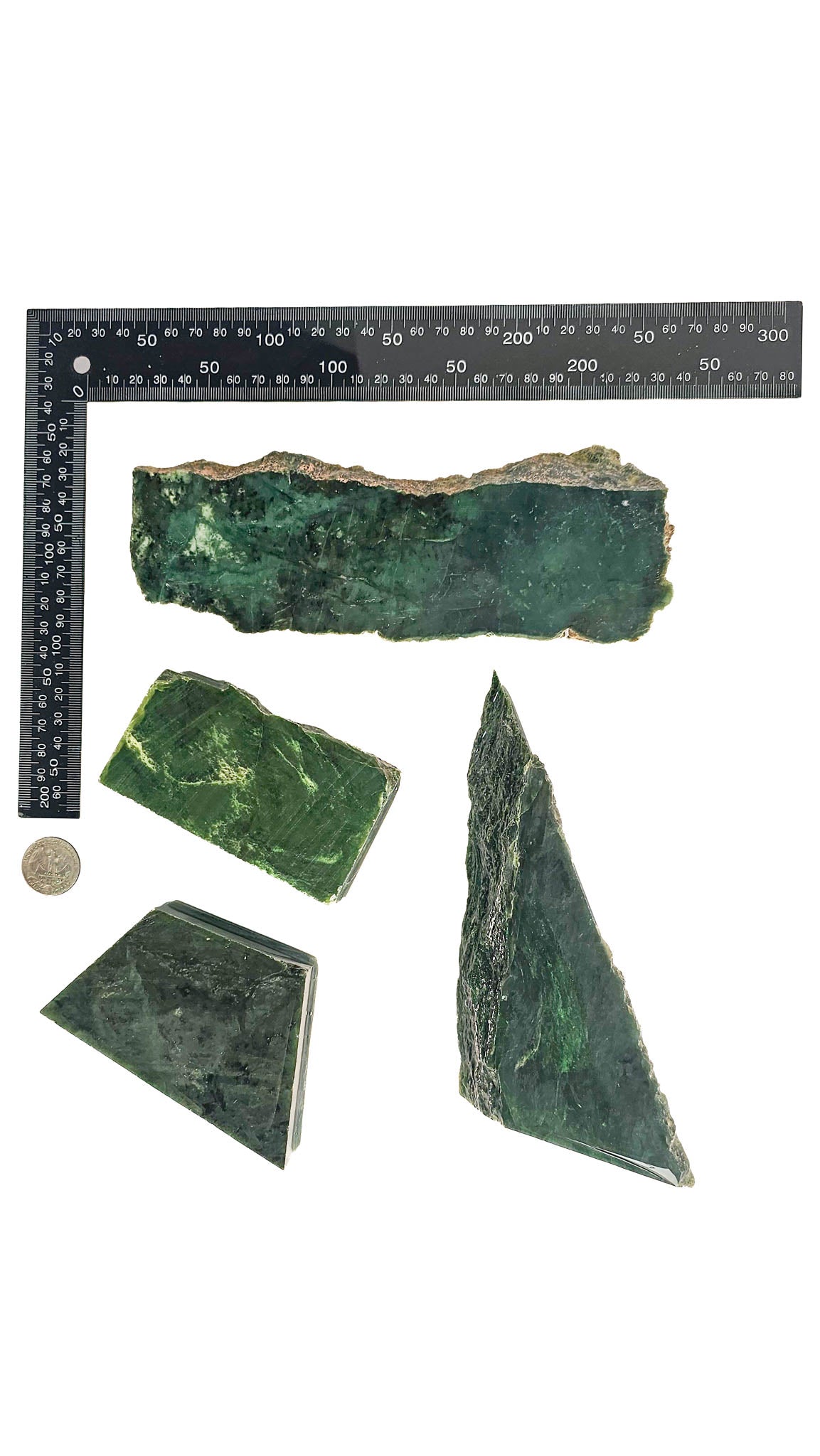 2.780kg - B+ Grade - Nephrite Rough Combo