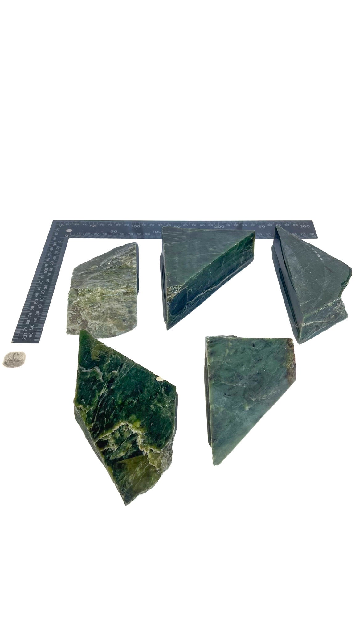 2.856kg - B Grade - Nephrite Rough Combo