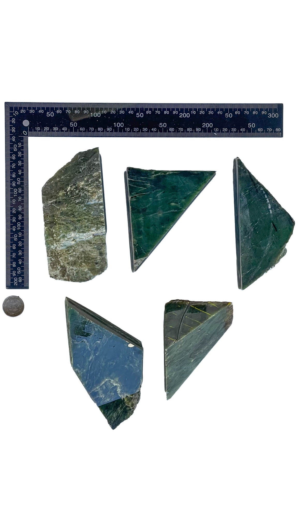 2.856kg - B Grade - Nephrite Rough Combo