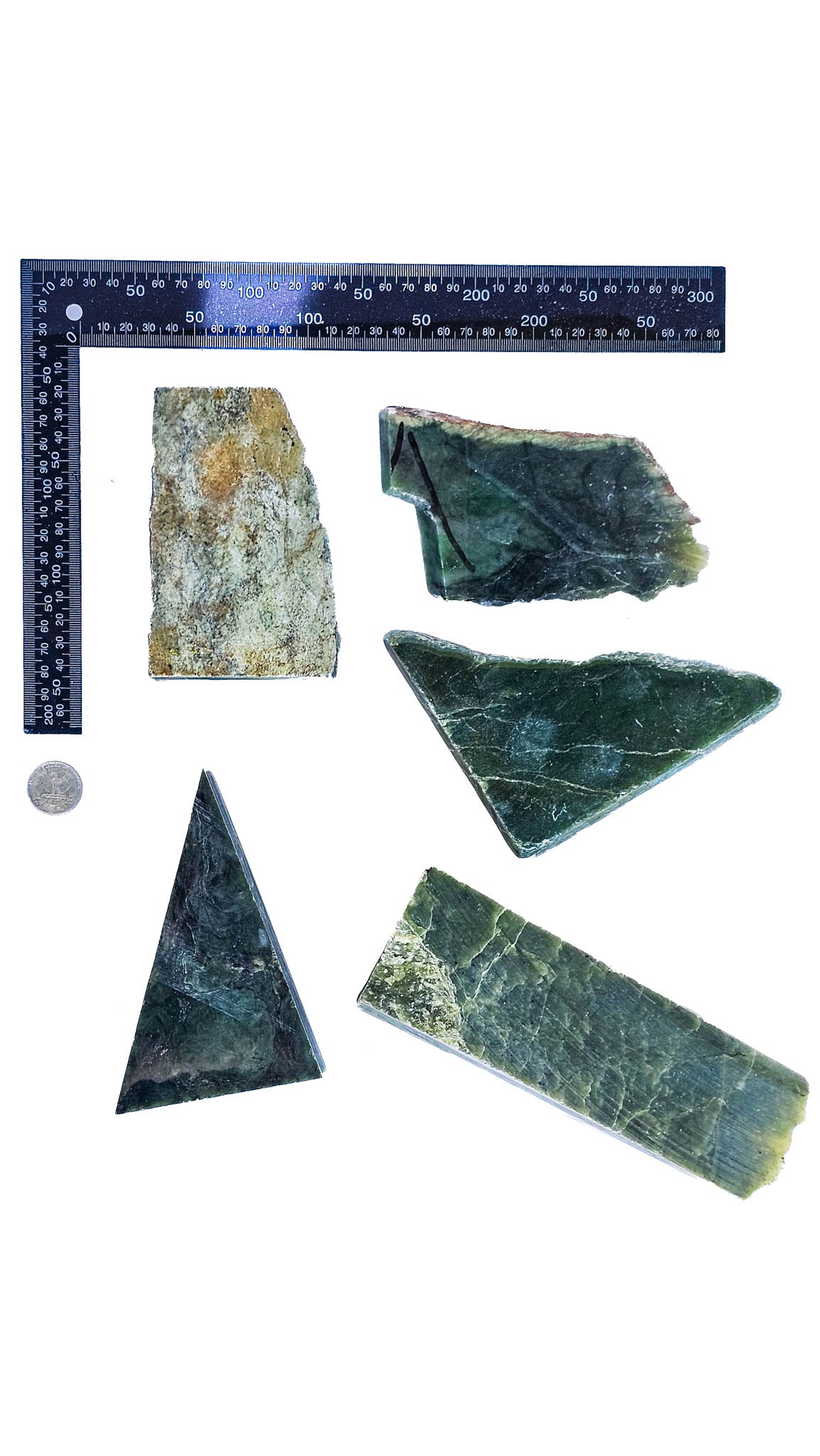 2.879kg - B Grade - Nephrite Rough Combo
