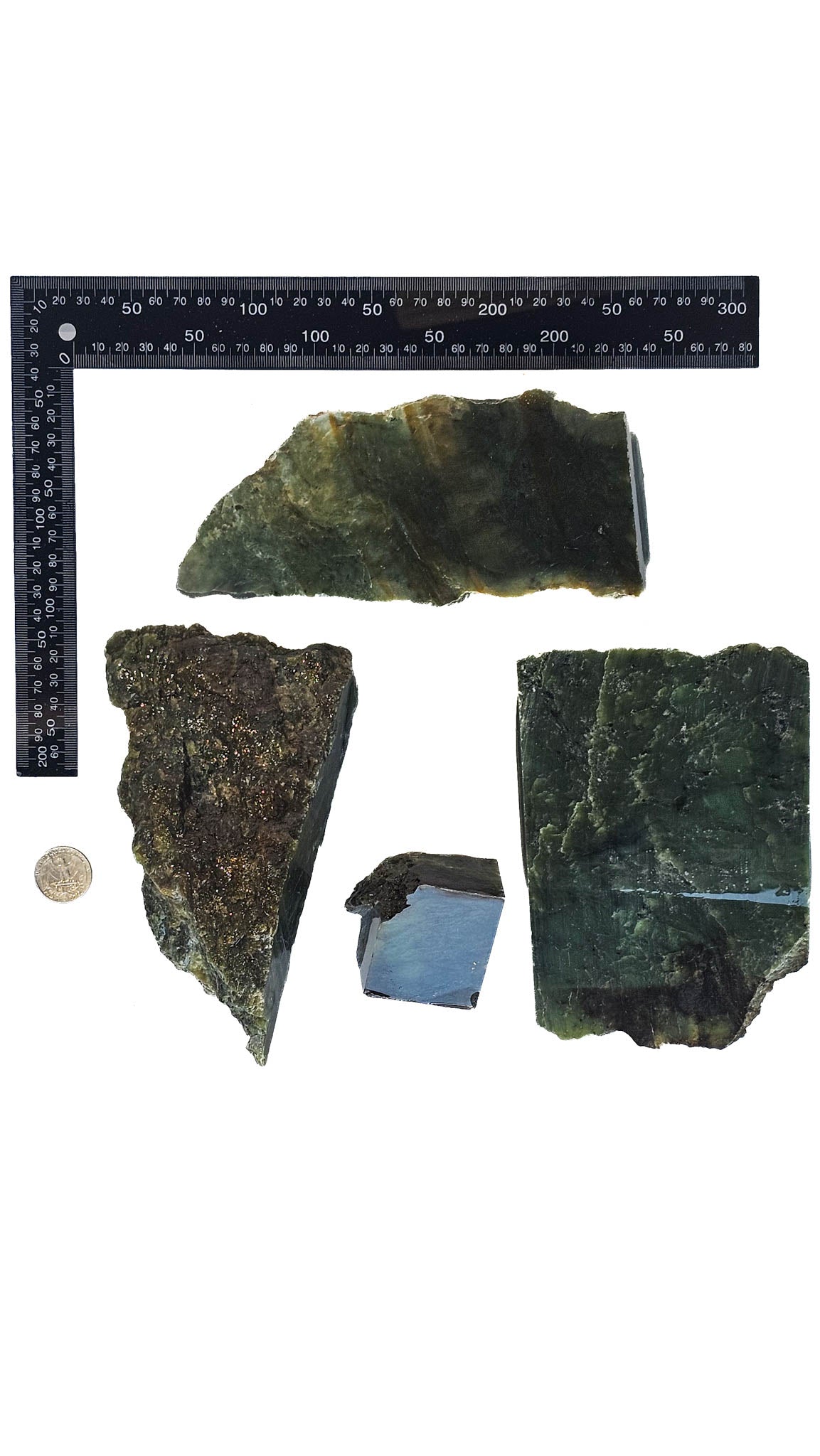 2.882kg - B Grade - Nephrite Rough Combo