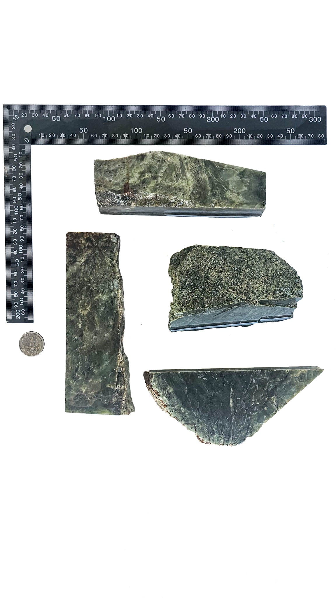 3.013kg - C grade - Nephrite Chunk Combo