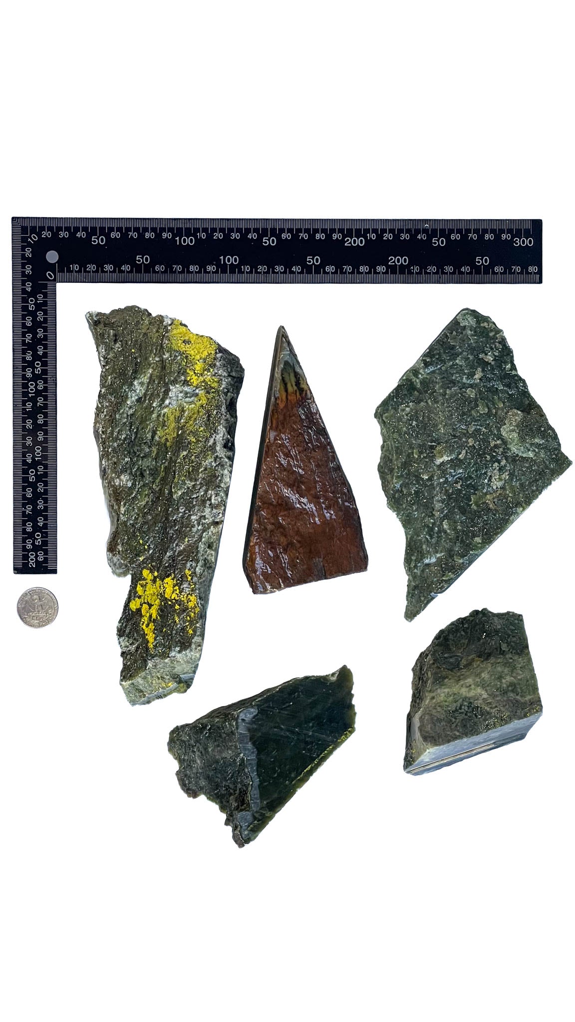 3.112kg - B Grade - Nephrite Rough Combo