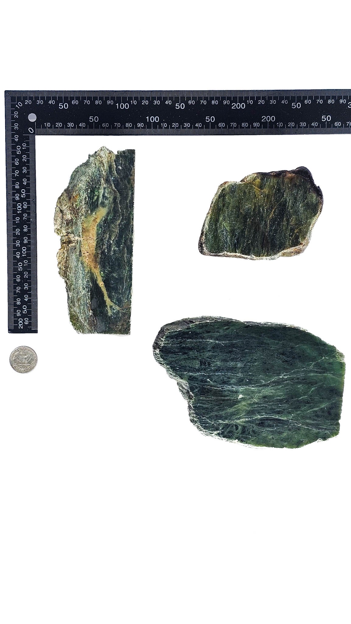3.275kg - C Grade - Nephrite Rough Combo