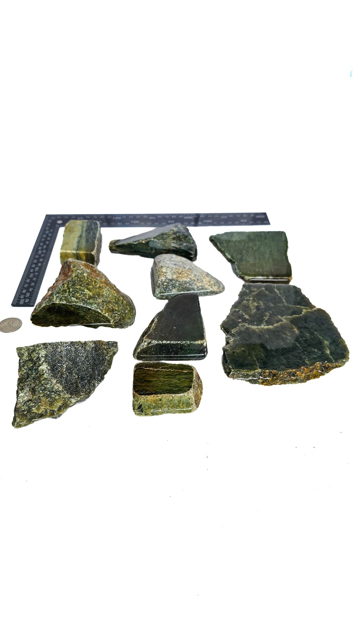 3.310kg - C Grade - Nephrite Rough Combo
