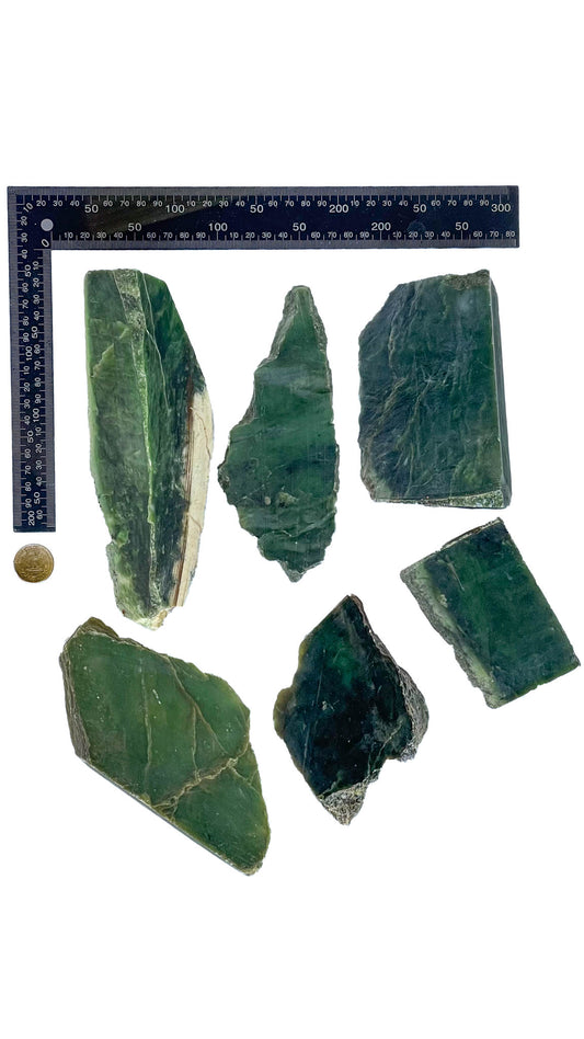 3.510kg - B Grade - Nephrite Rough Combo