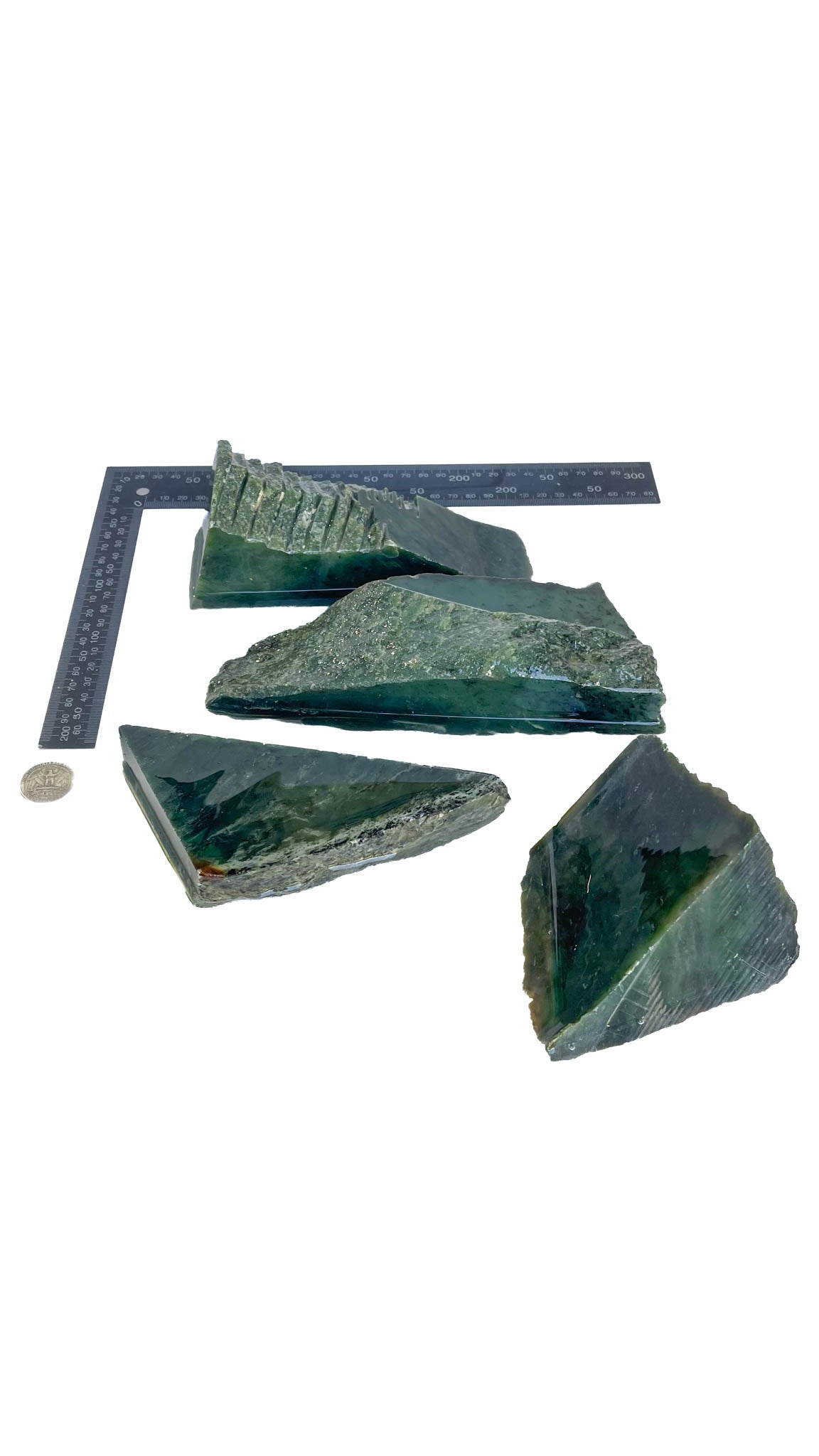 3.794kg - B+ Grade - Nephrite Rough Combo