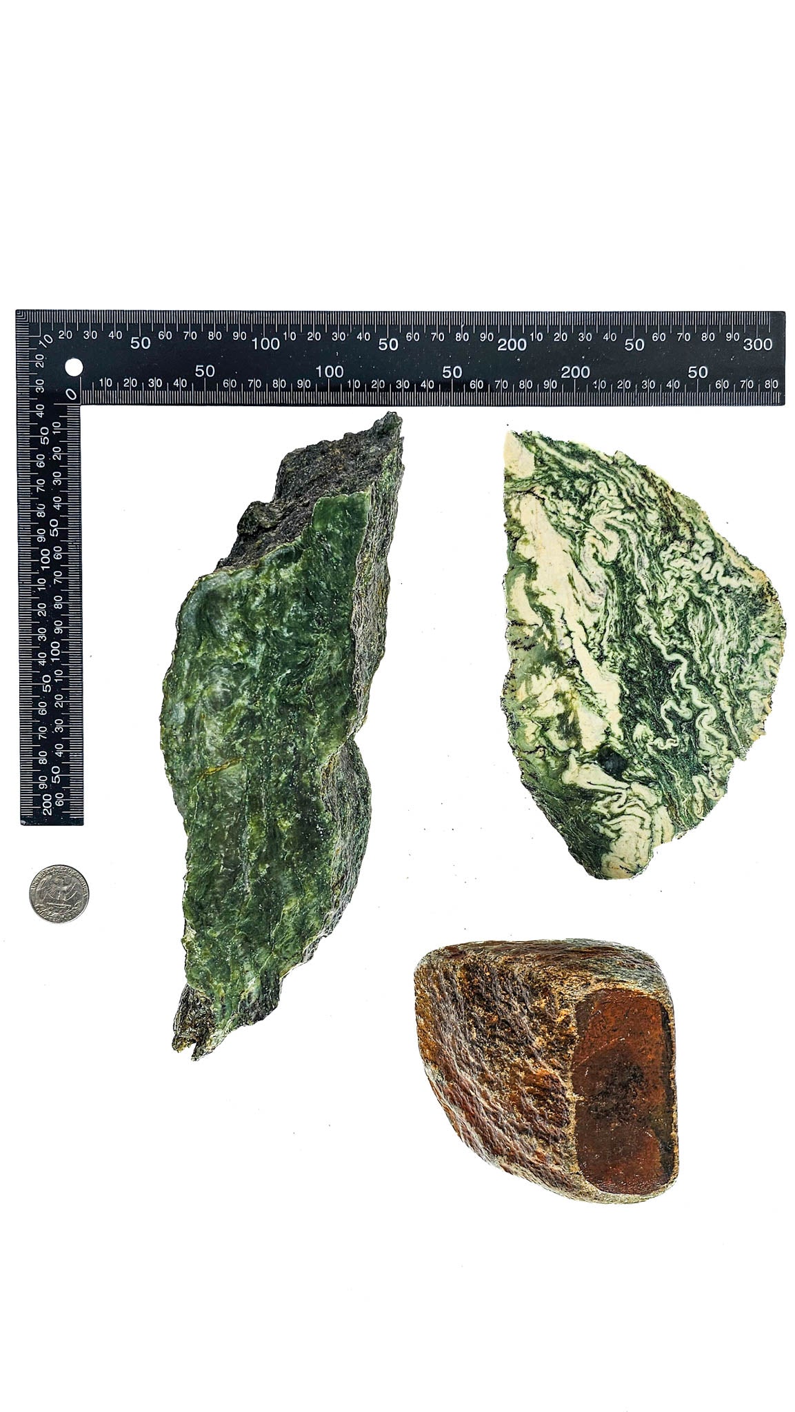 4.046kg - C Grade - Nephrite Rough Combo