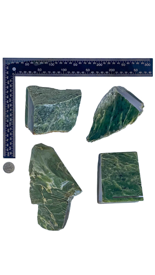 4.059kg - B Grade - Nephrite Rough Combo