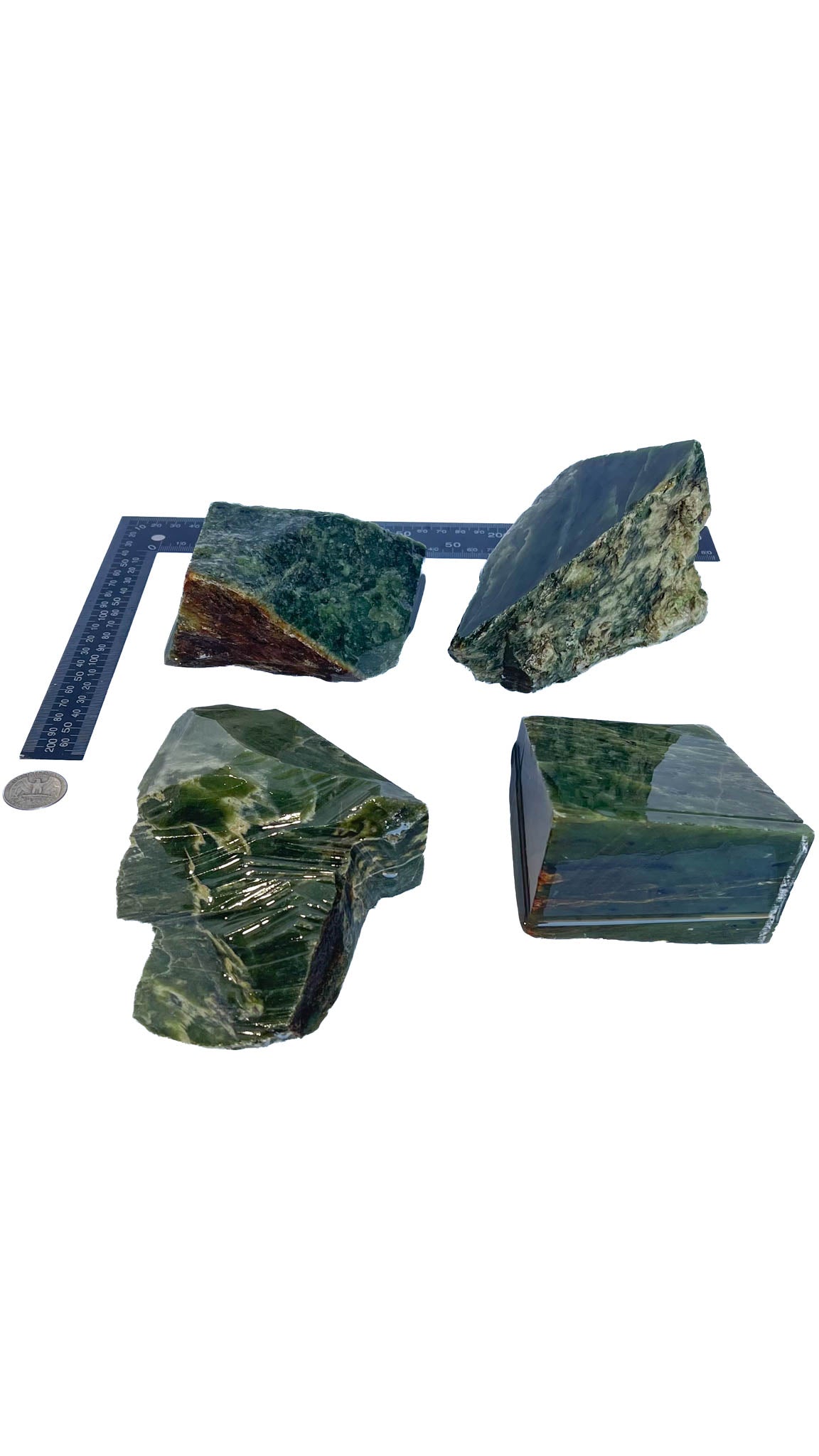 4.059kg - B Grade - Nephrite Rough Combo