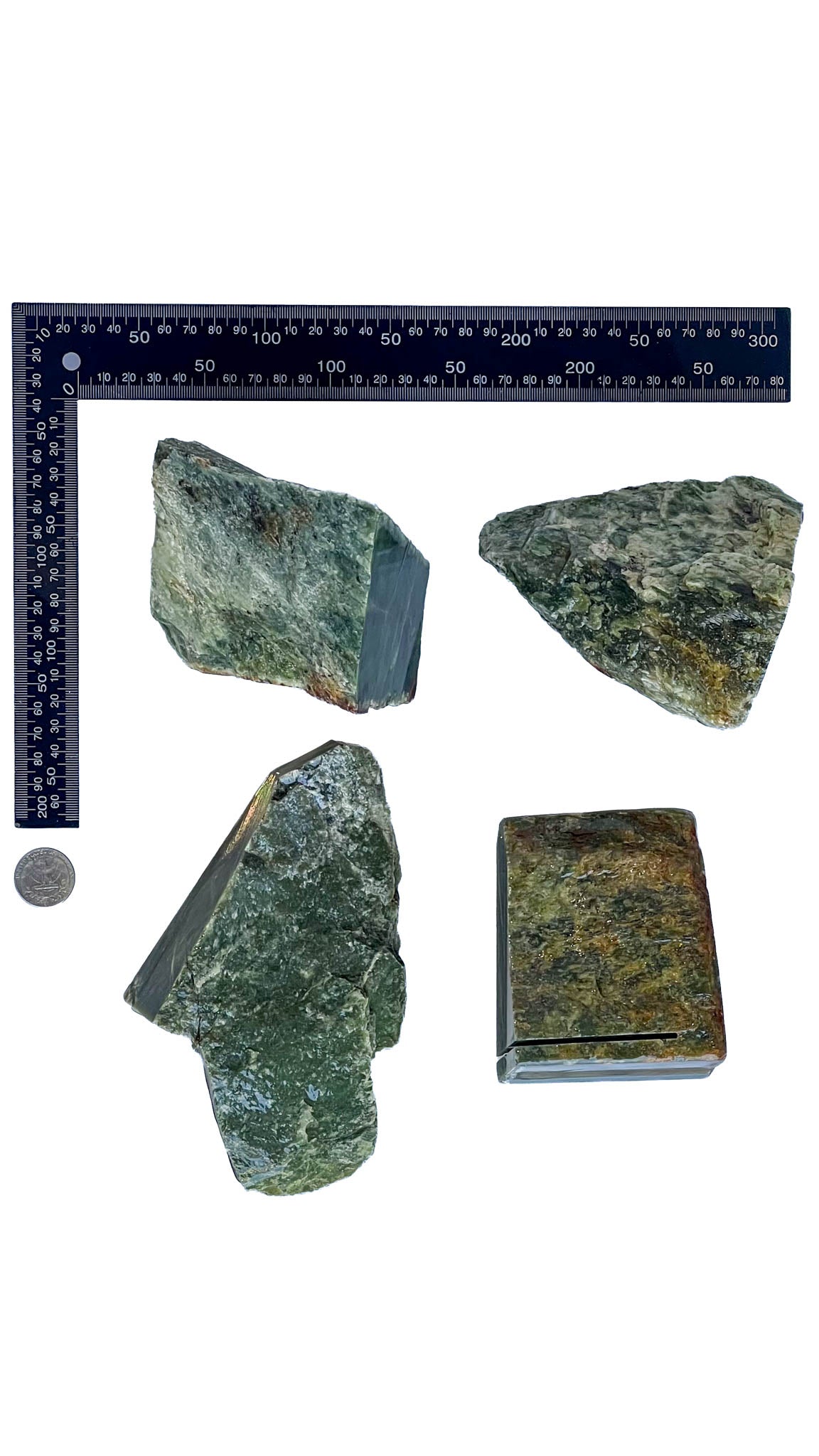 4.059kg - B Grade - Nephrite Rough Combo