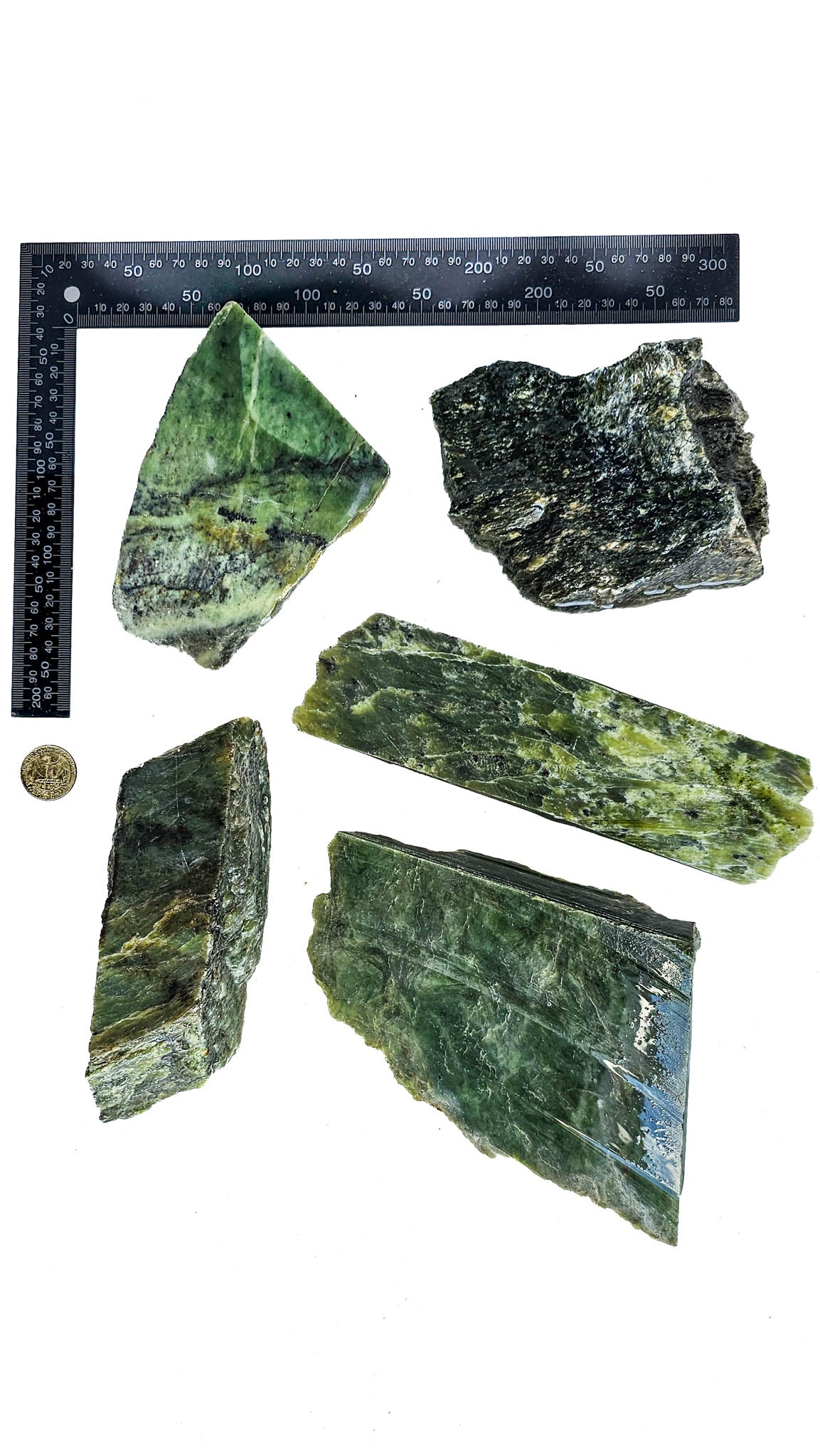 4.135kg - C Grade - Nephrite Rough Combo