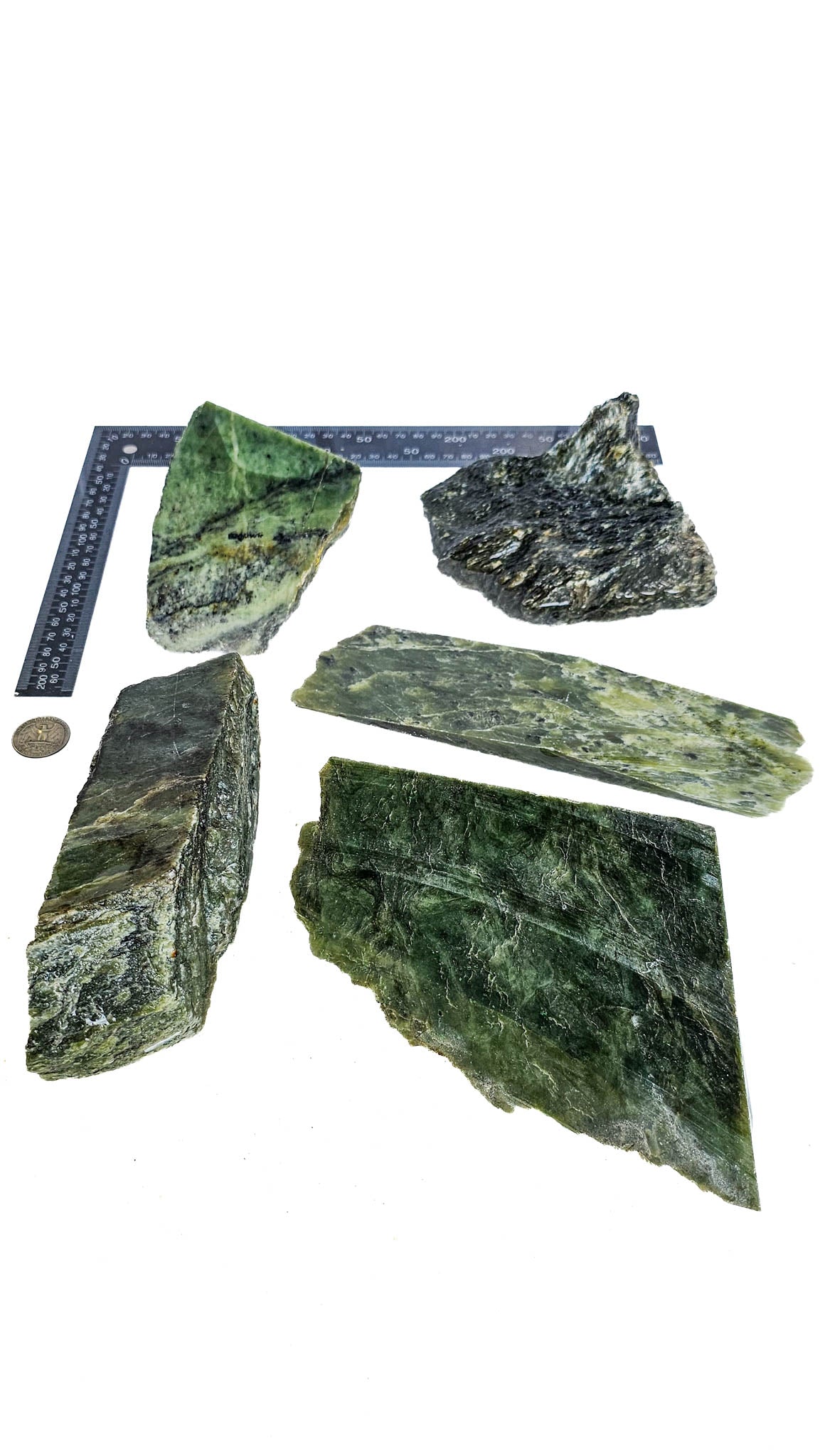 4.135kg - C Grade - Nephrite Rough Combo